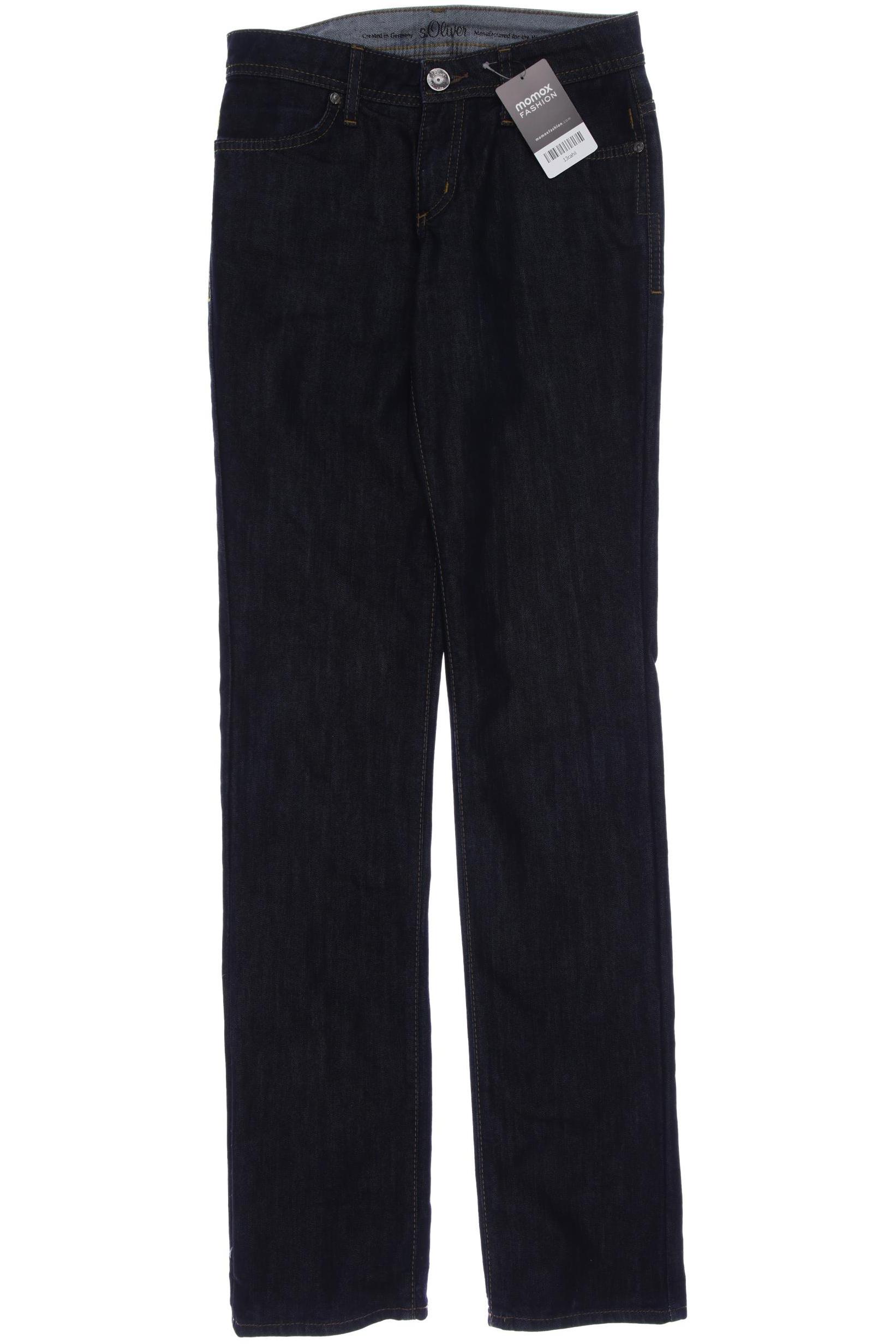 

s.Oliver Damen Jeans, marineblau