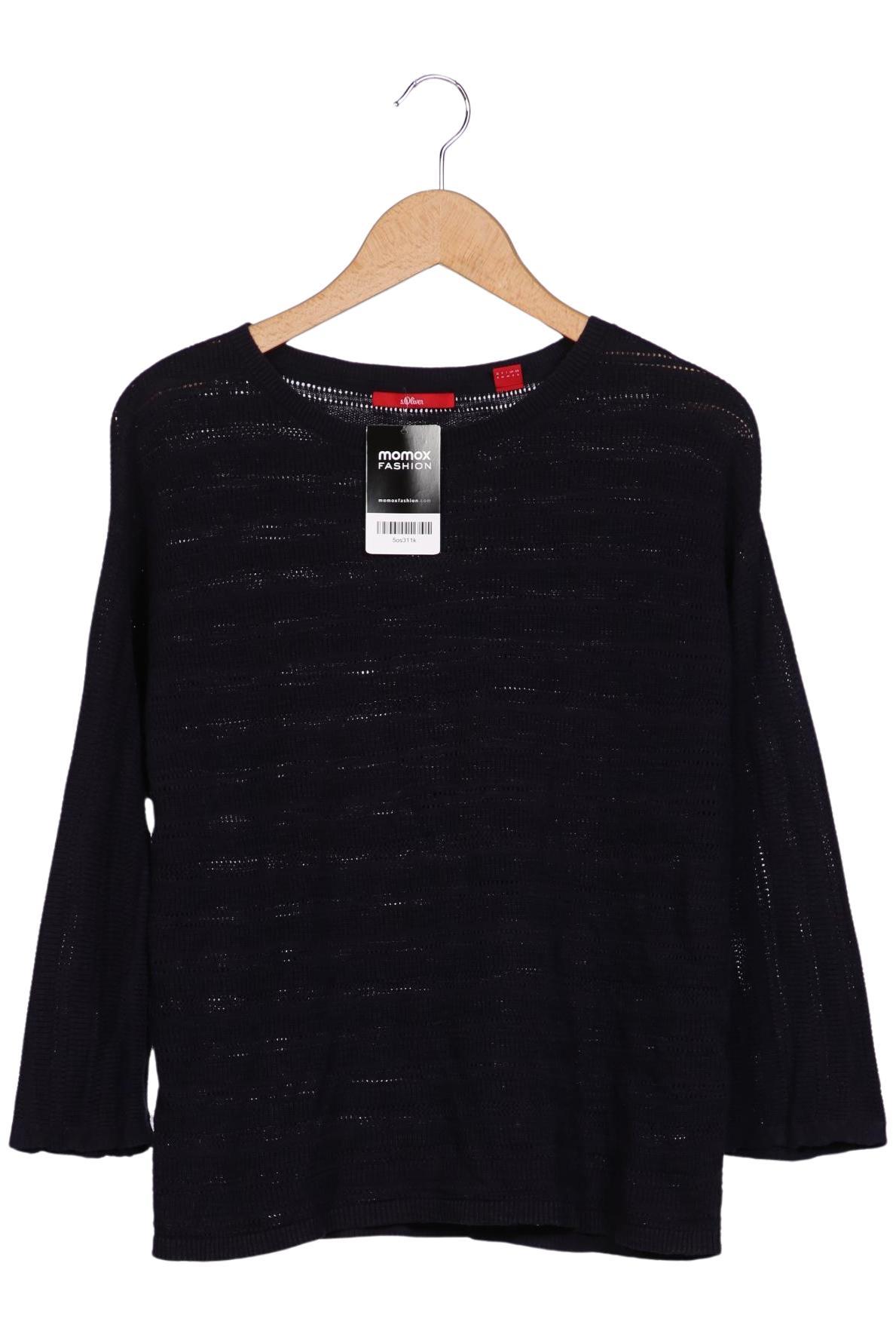 

s.Oliver Damen Pullover, marineblau, Gr. 36