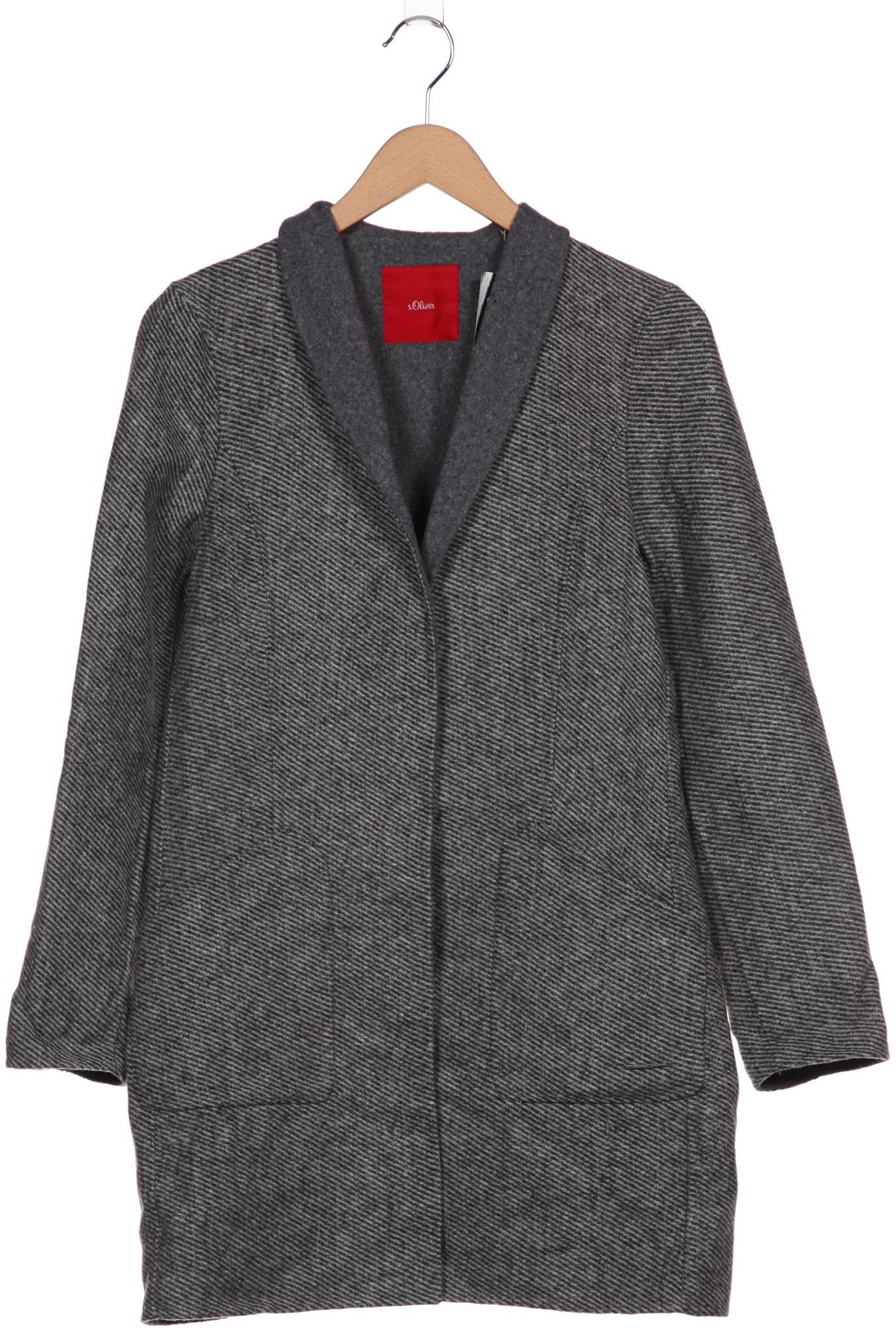 

s.Oliver Damen Mantel, grau