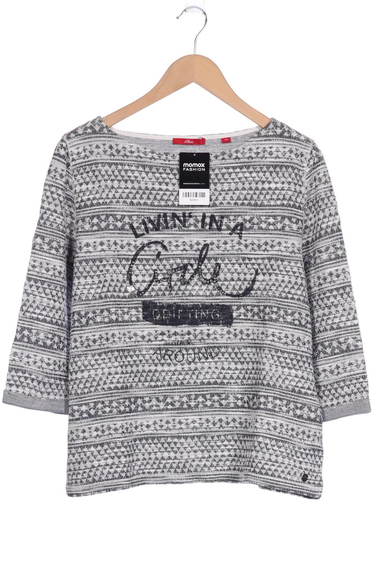

s.Oliver Damen Pullover, grau, Gr. 44