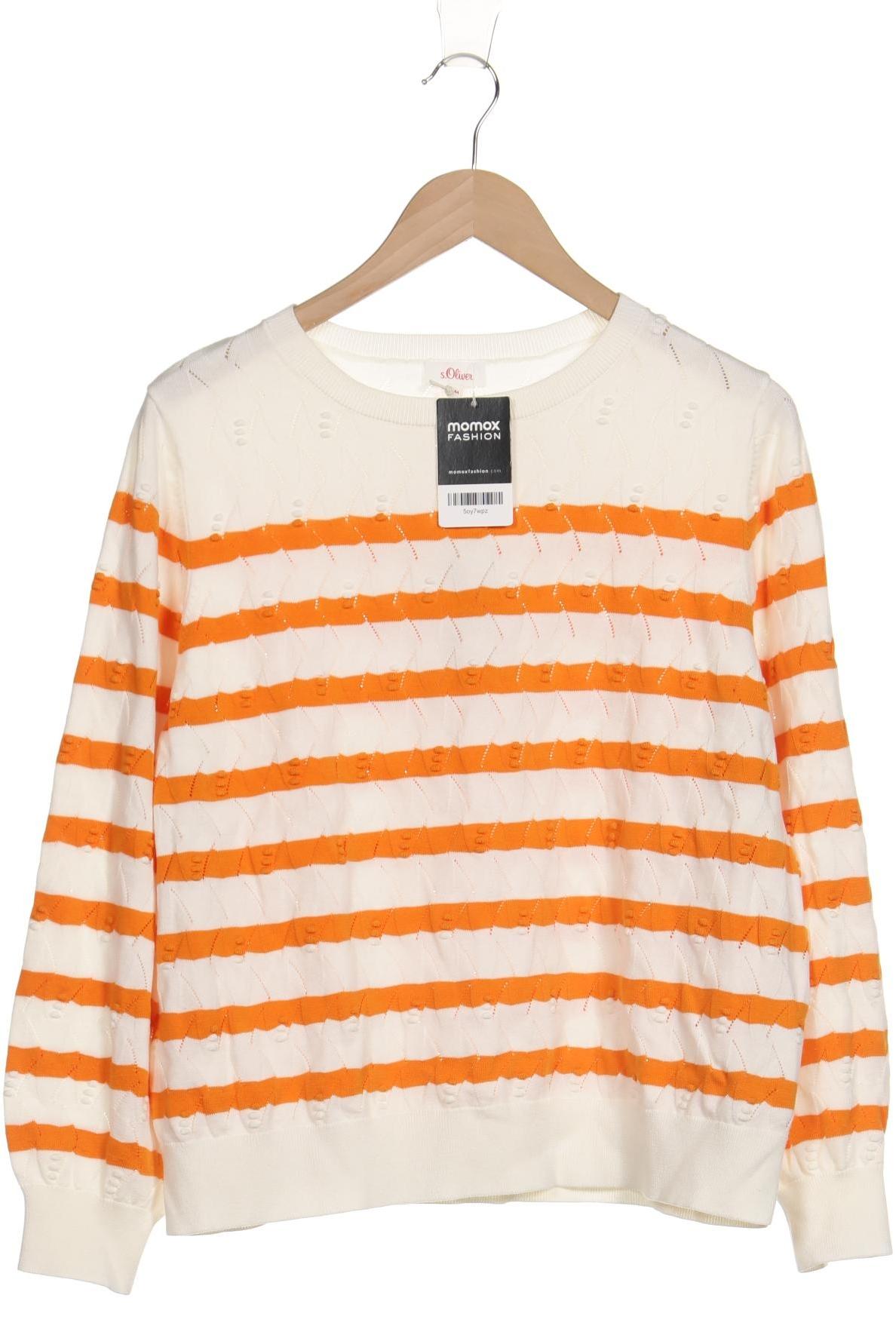 

s.Oliver Damen Pullover, orange, Gr. 44