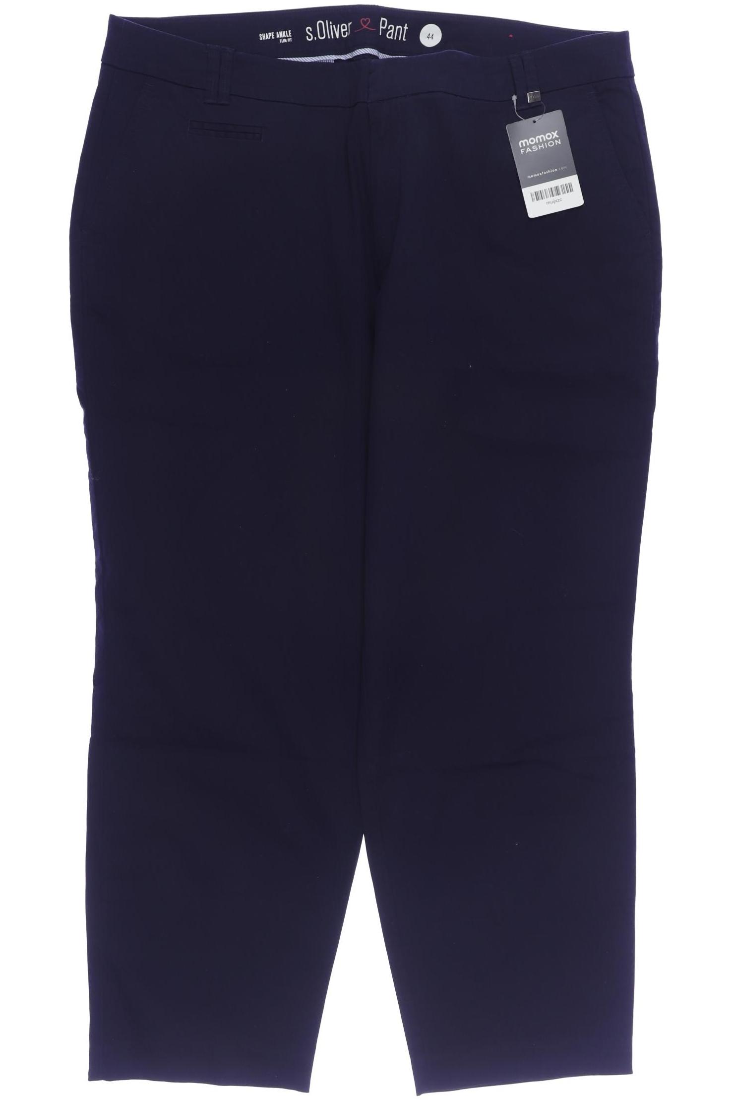 

s.Oliver Damen Stoffhose, marineblau, Gr. 44