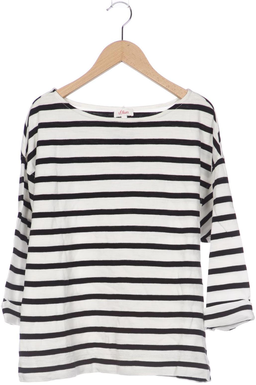 

s.Oliver Damen Pullover, weiß, Gr. 36