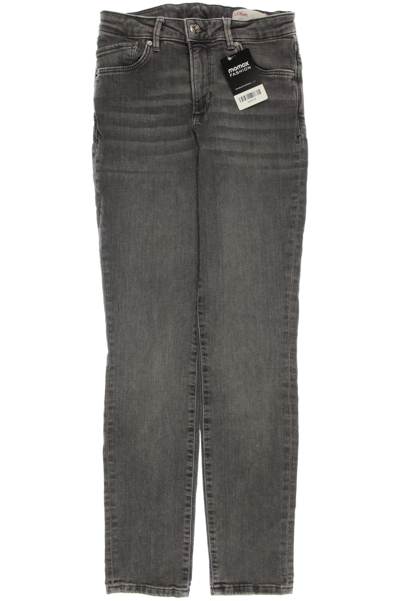 

s.Oliver Damen Jeans, grau