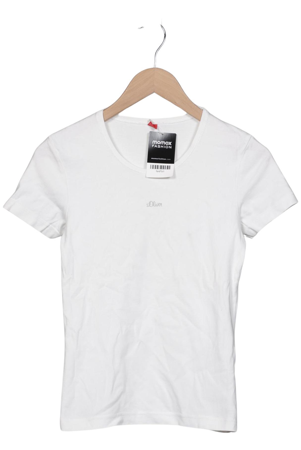 

s.Oliver Damen T-Shirt, weiß, Gr. 38
