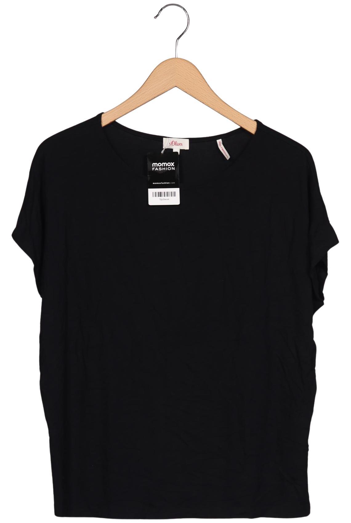 

s.Oliver Damen T-Shirt, schwarz, Gr. 42
