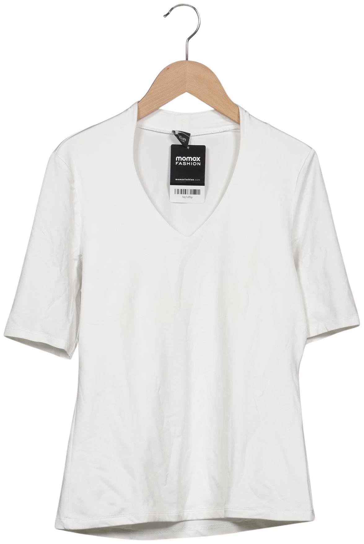 

s.Oliver Damen T-Shirt, weiß, Gr. 38