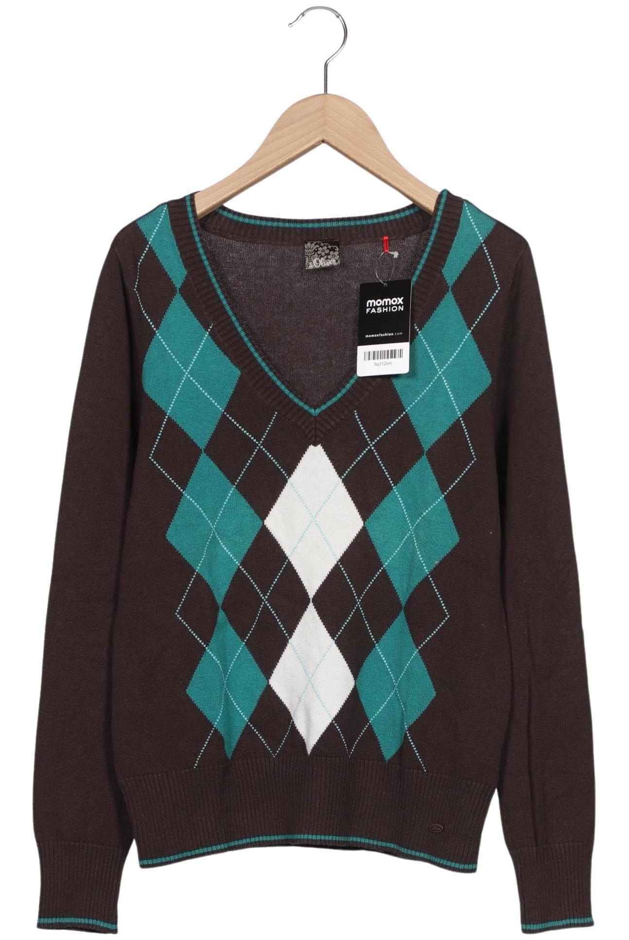 

s.Oliver Damen Pullover, mehrfarbig, Gr. 38