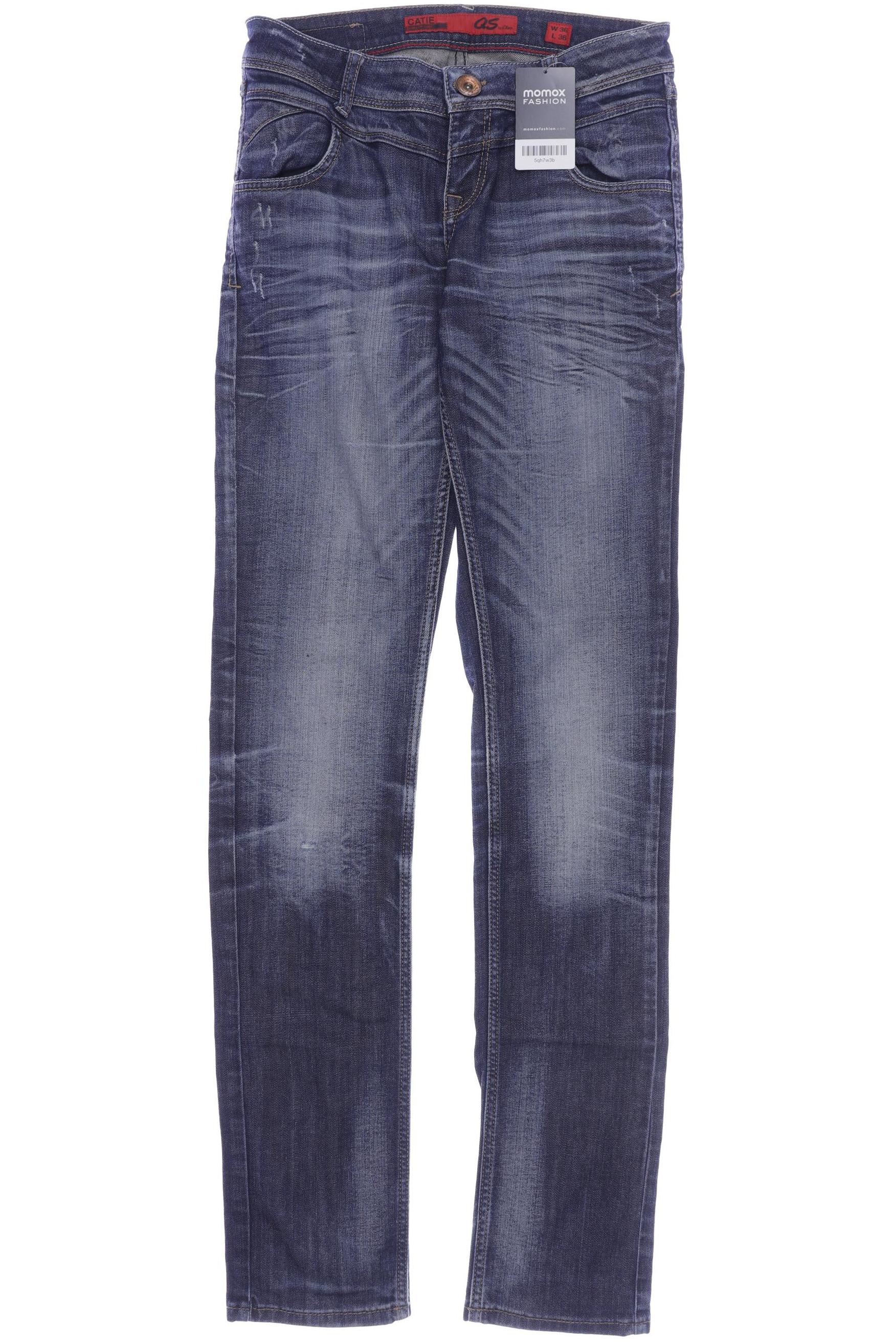 

s.Oliver Damen Jeans, blau