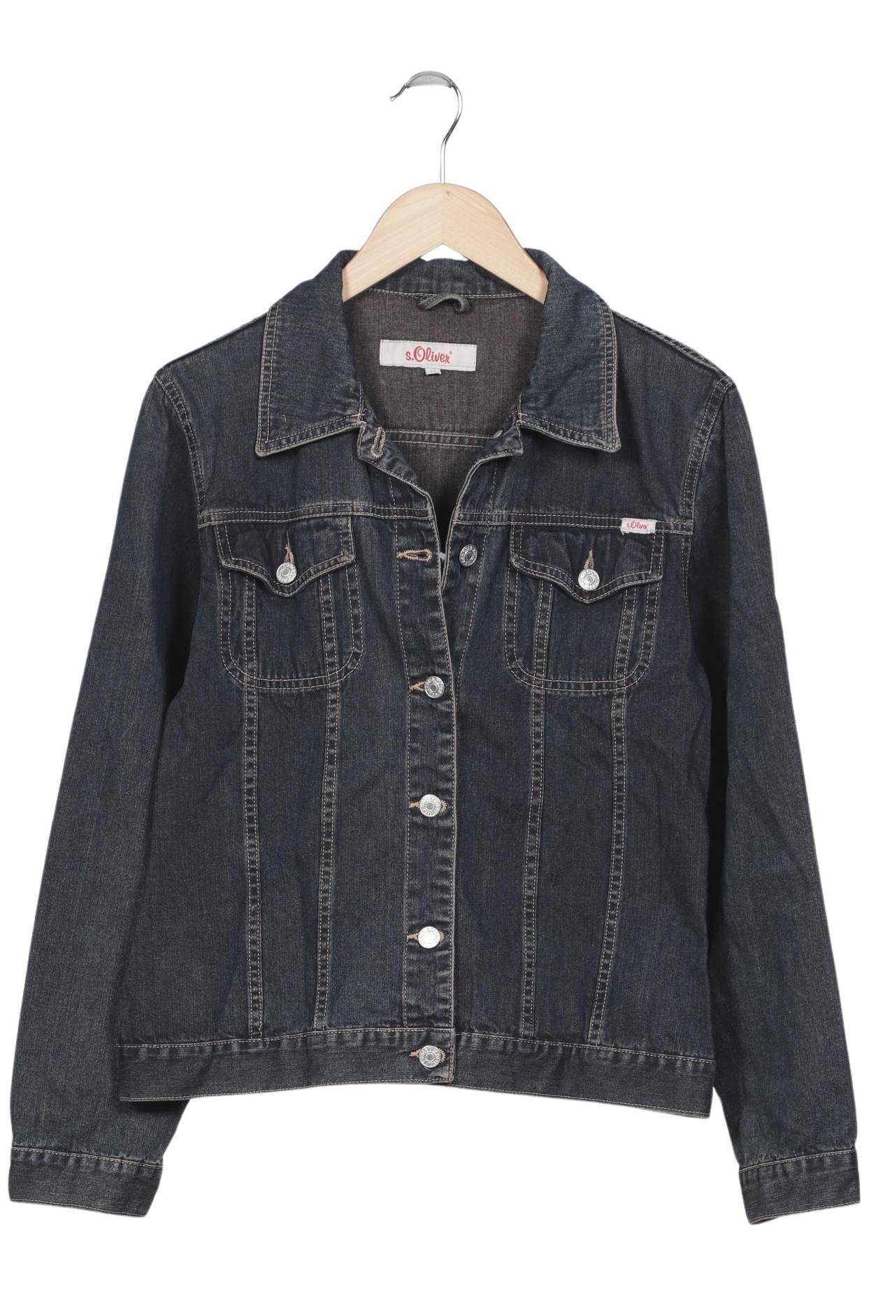 

s.Oliver Damen Jacke, blau, Gr. 40