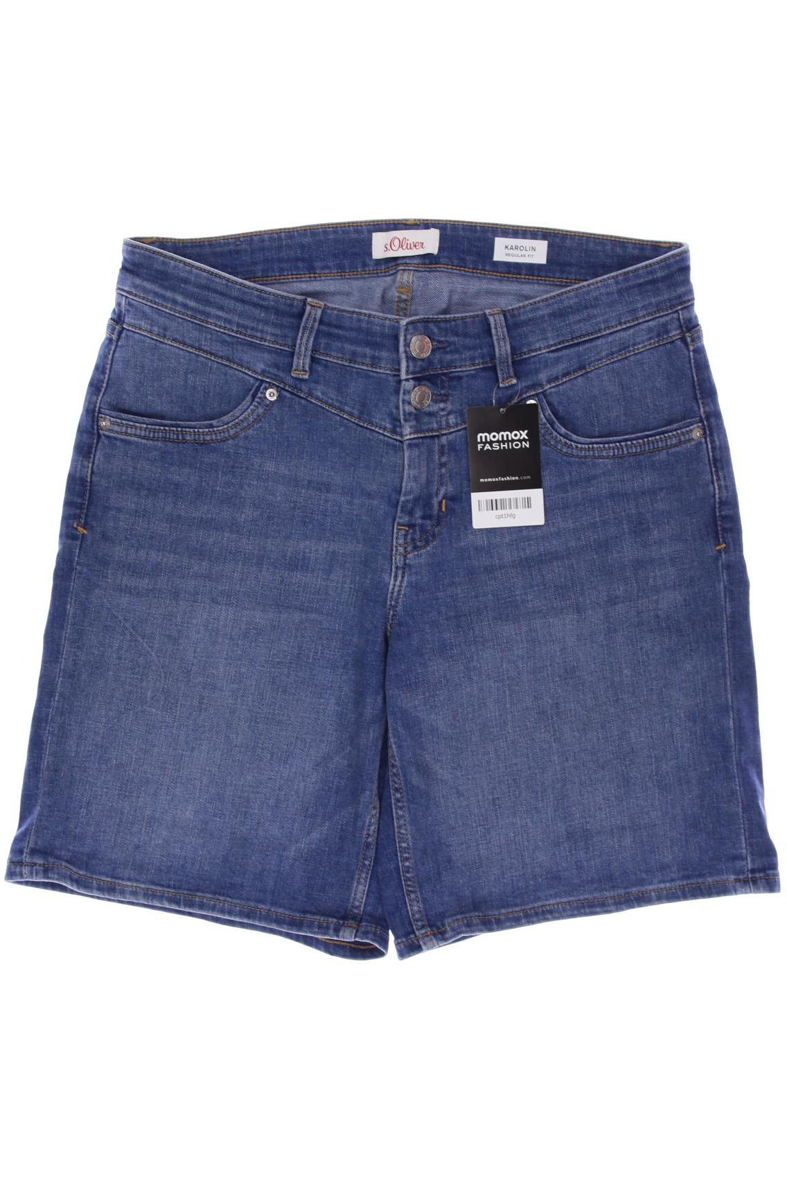 

s.Oliver Damen Shorts, blau