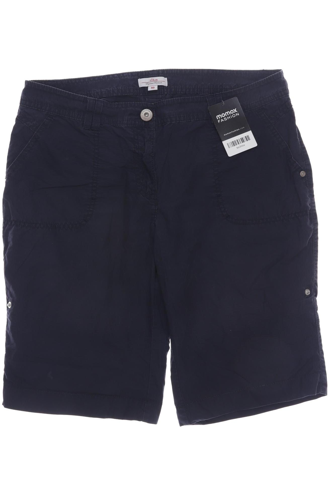 

s.Oliver Damen Shorts, marineblau, Gr. 40