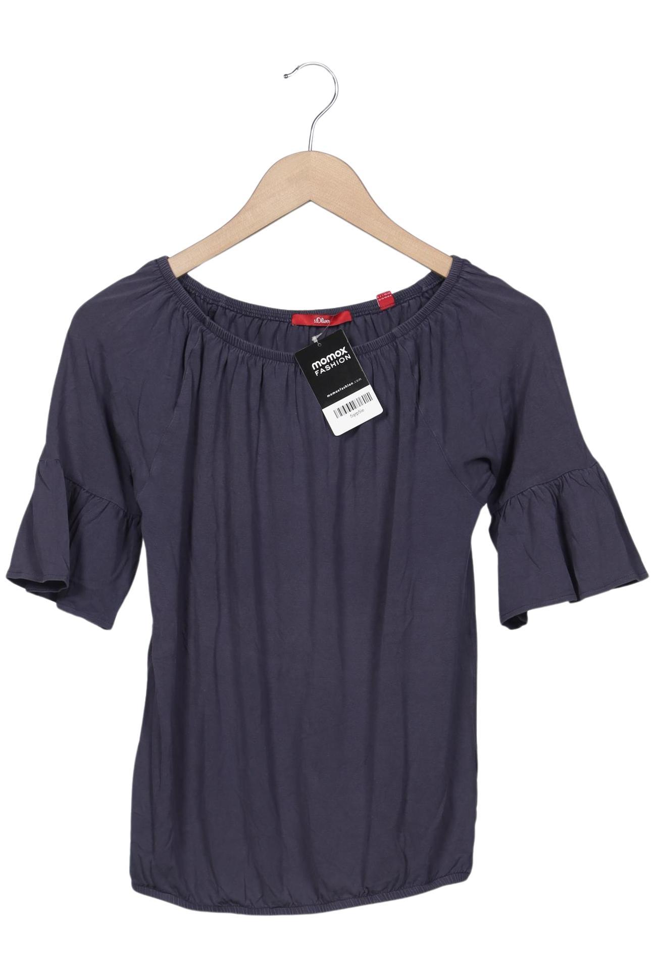

s.Oliver Damen T-Shirt, marineblau, Gr. 36