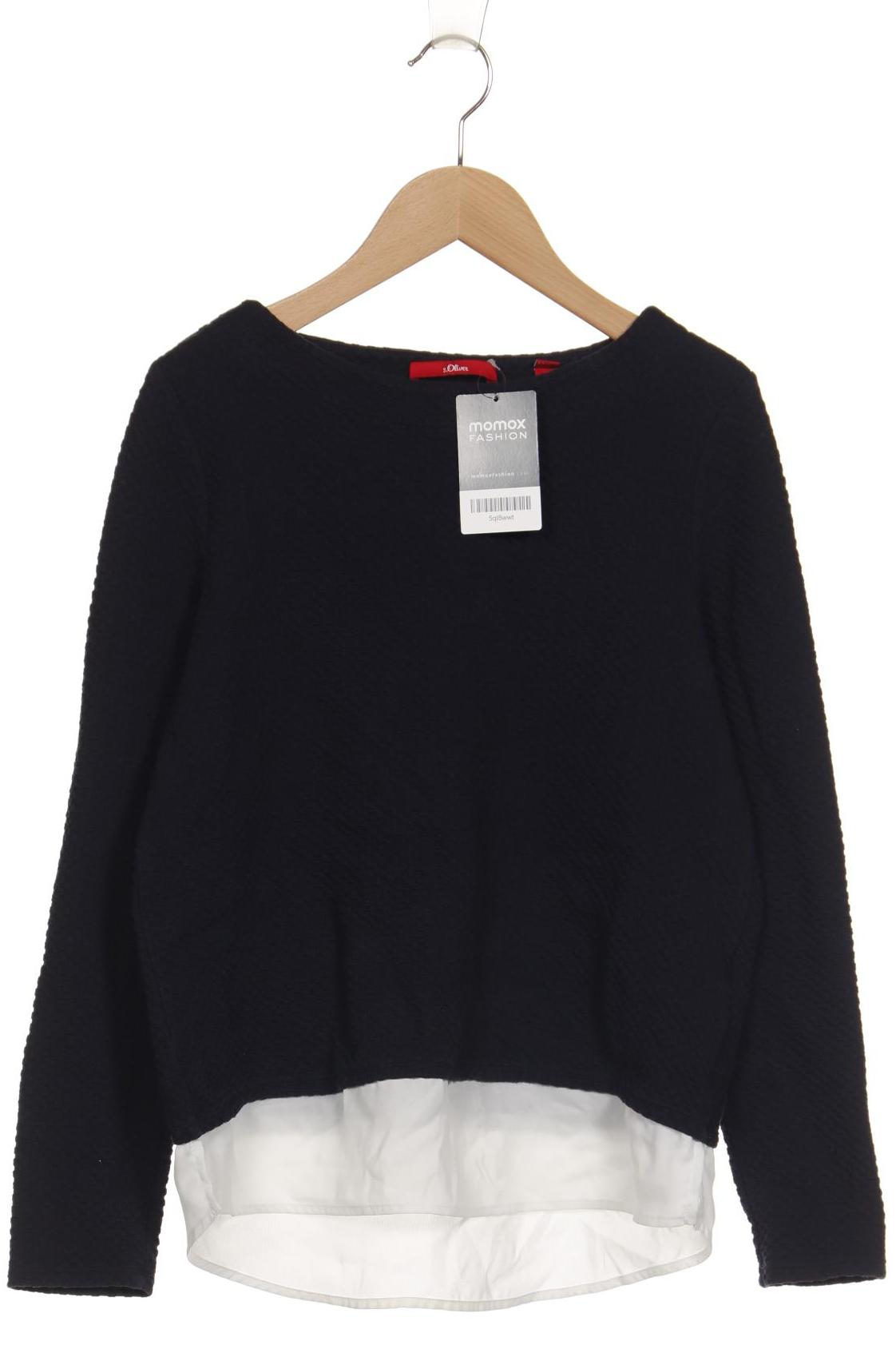 

s.Oliver Damen Sweatshirt, marineblau, Gr. 34
