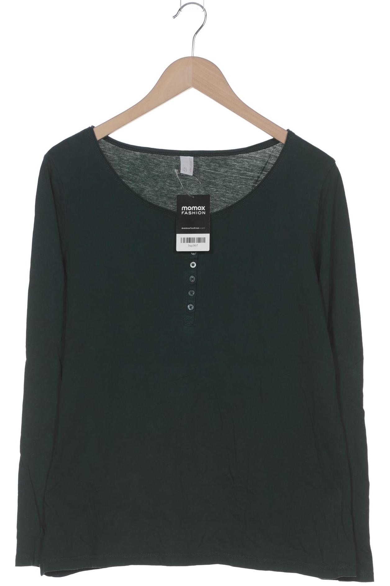 

s.Oliver Damen Langarmshirt, grün, Gr. 44
