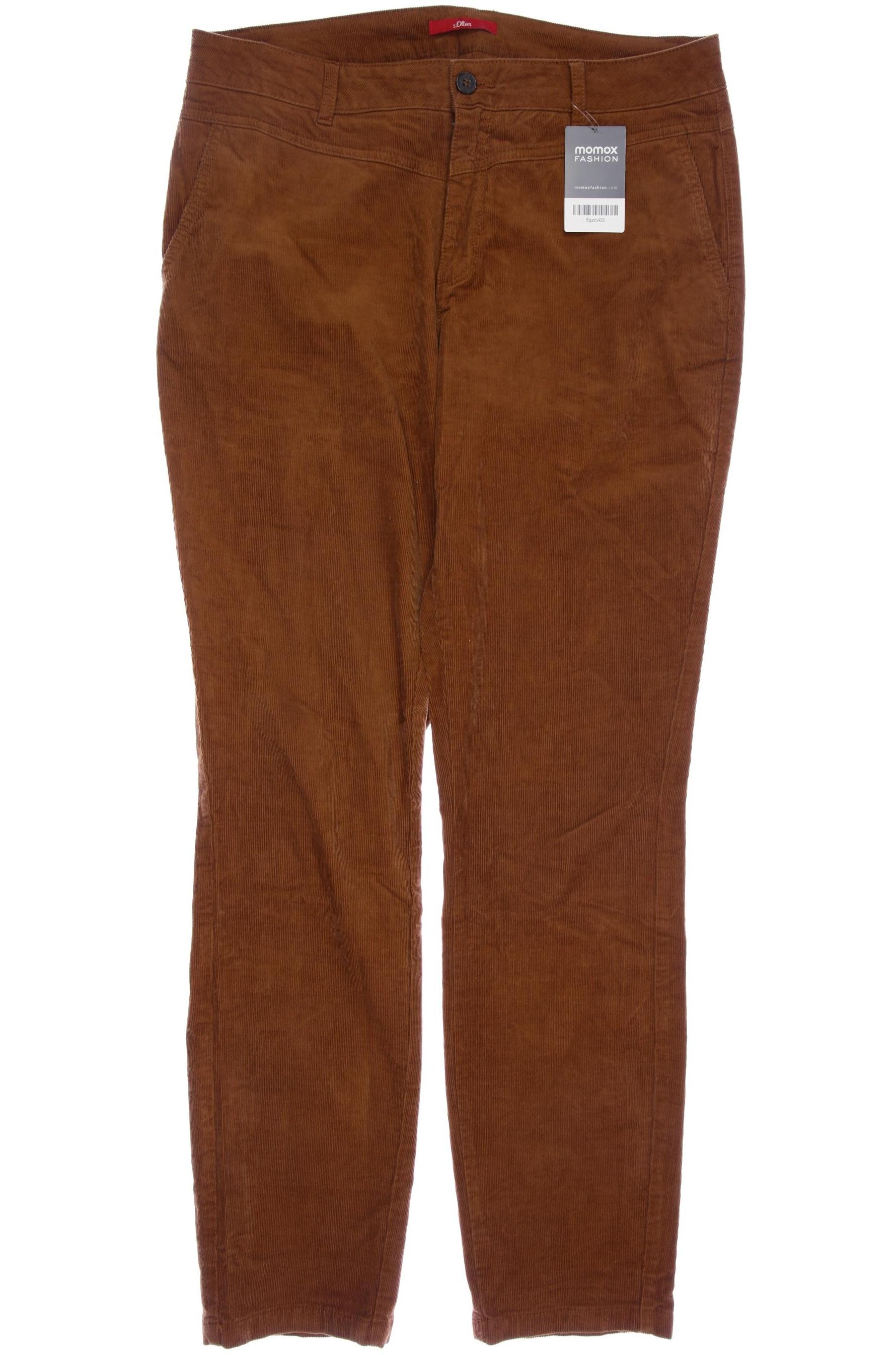 

s.Oliver Damen Stoffhose, braun, Gr. 42
