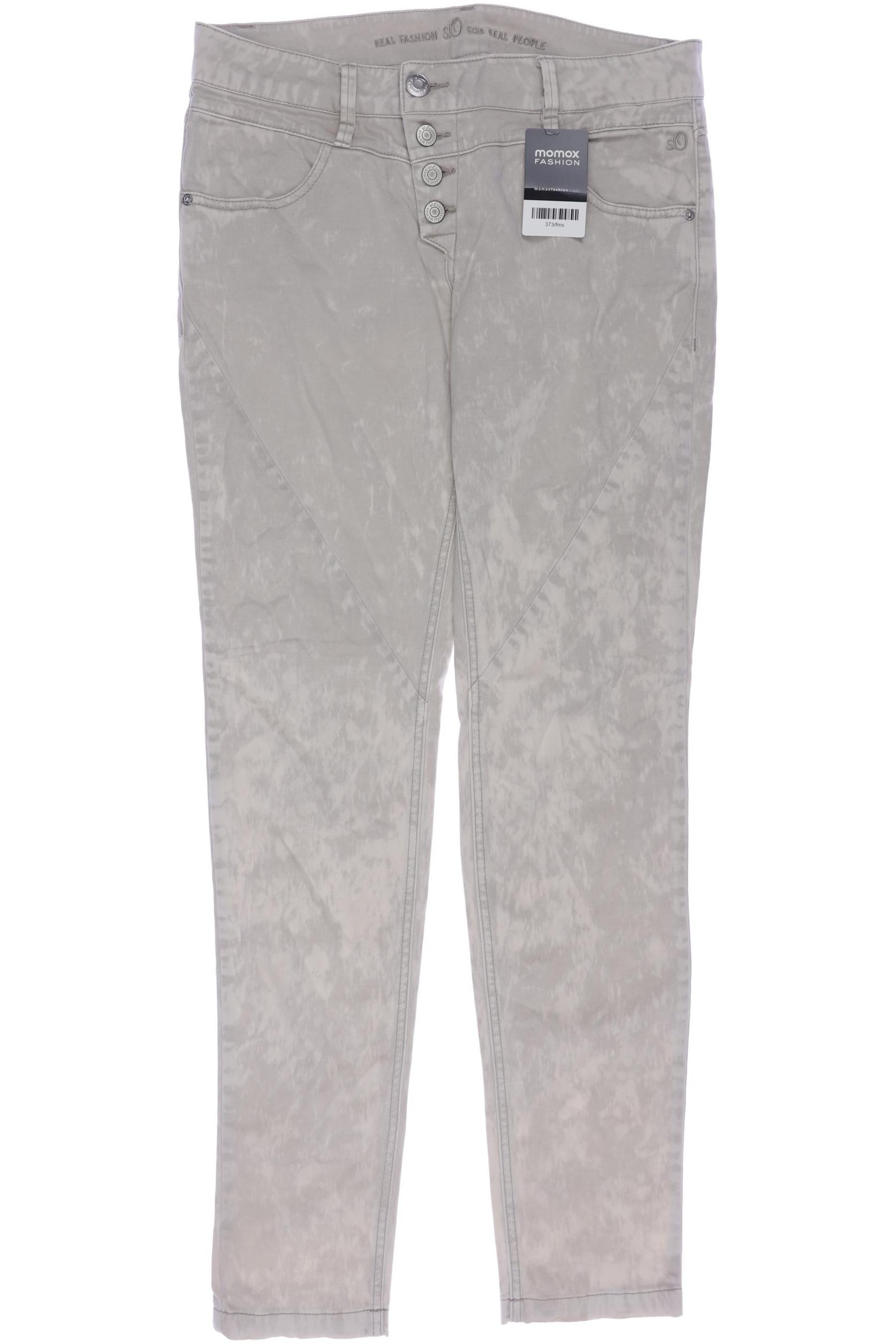 

s.Oliver Damen Stoffhose, grau, Gr. 38