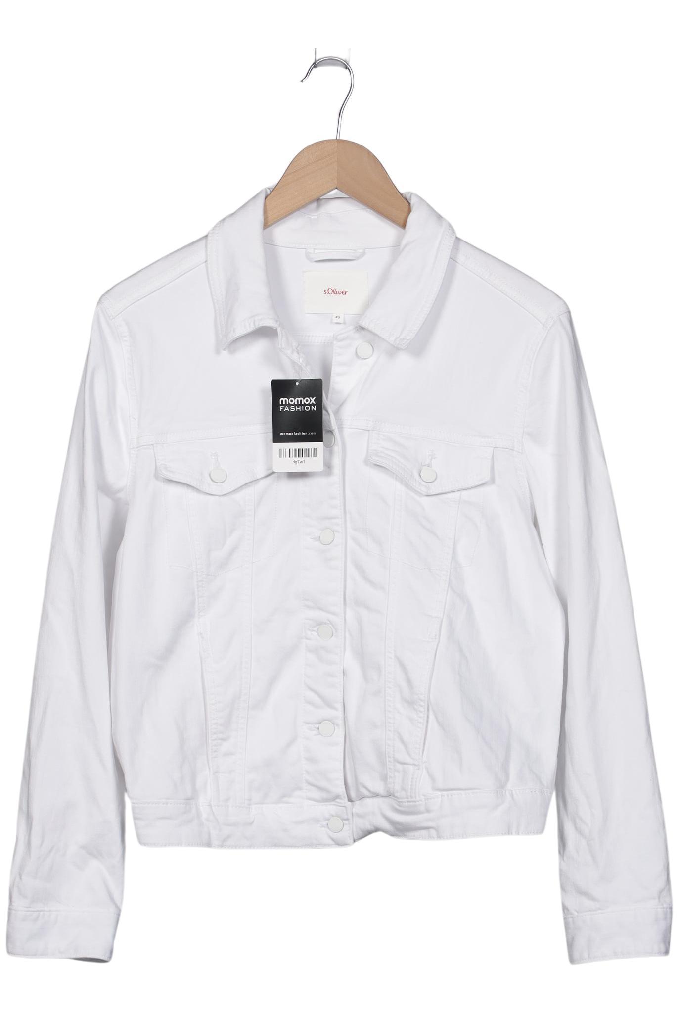 

s.Oliver Damen Jacke, weiß, Gr. 40