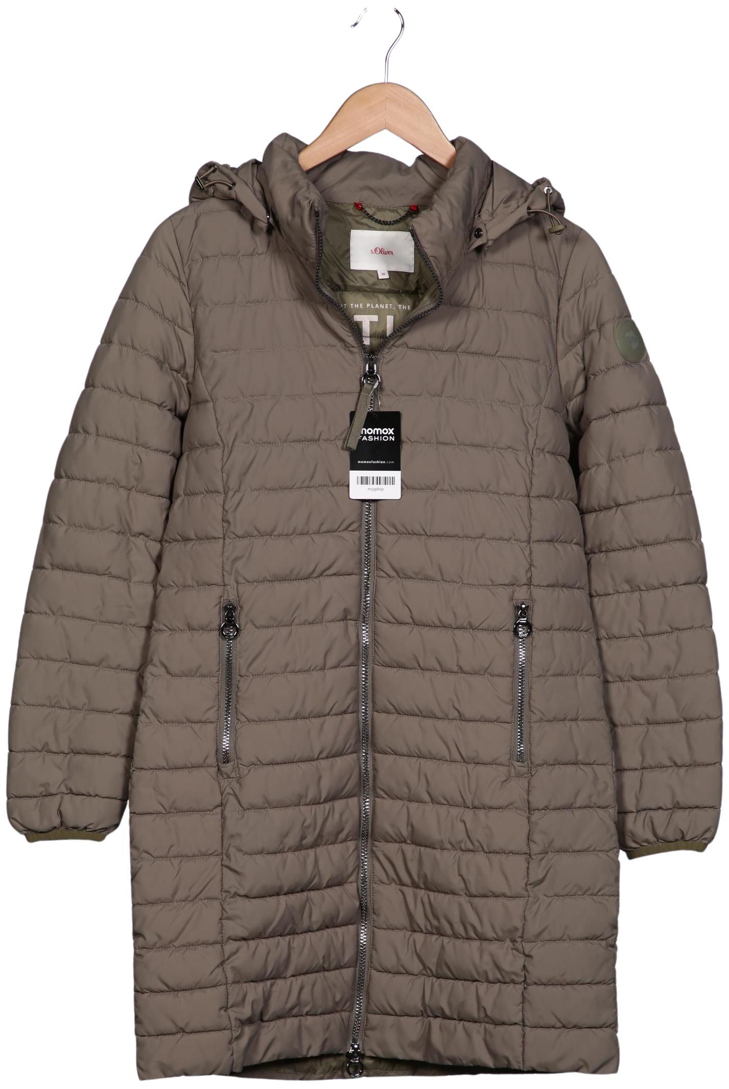 

s.Oliver Damen Mantel, beige, Gr. 38