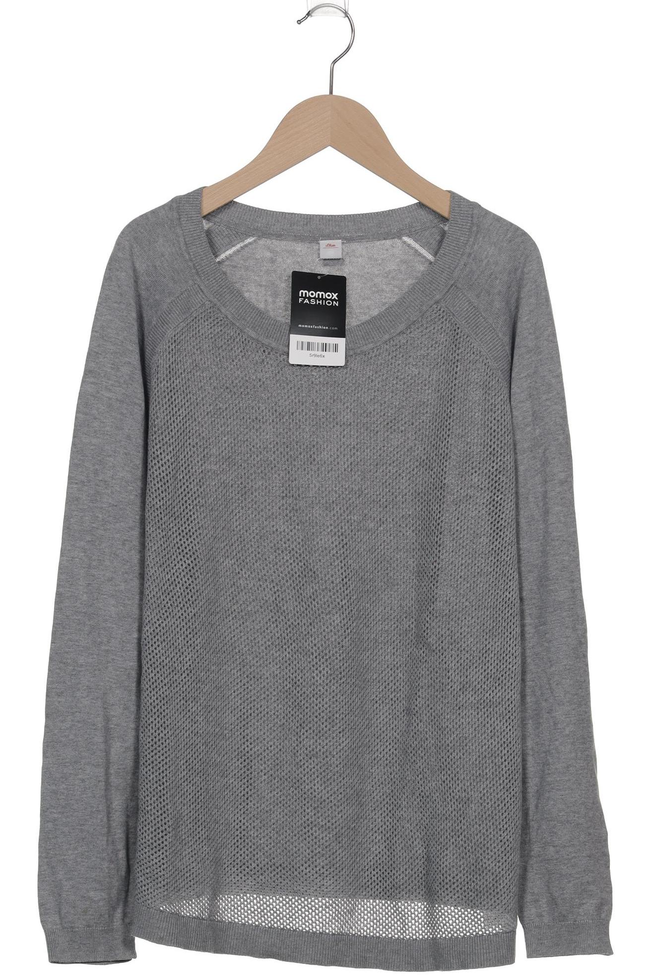 

s.Oliver Damen Pullover, grau, Gr. 40