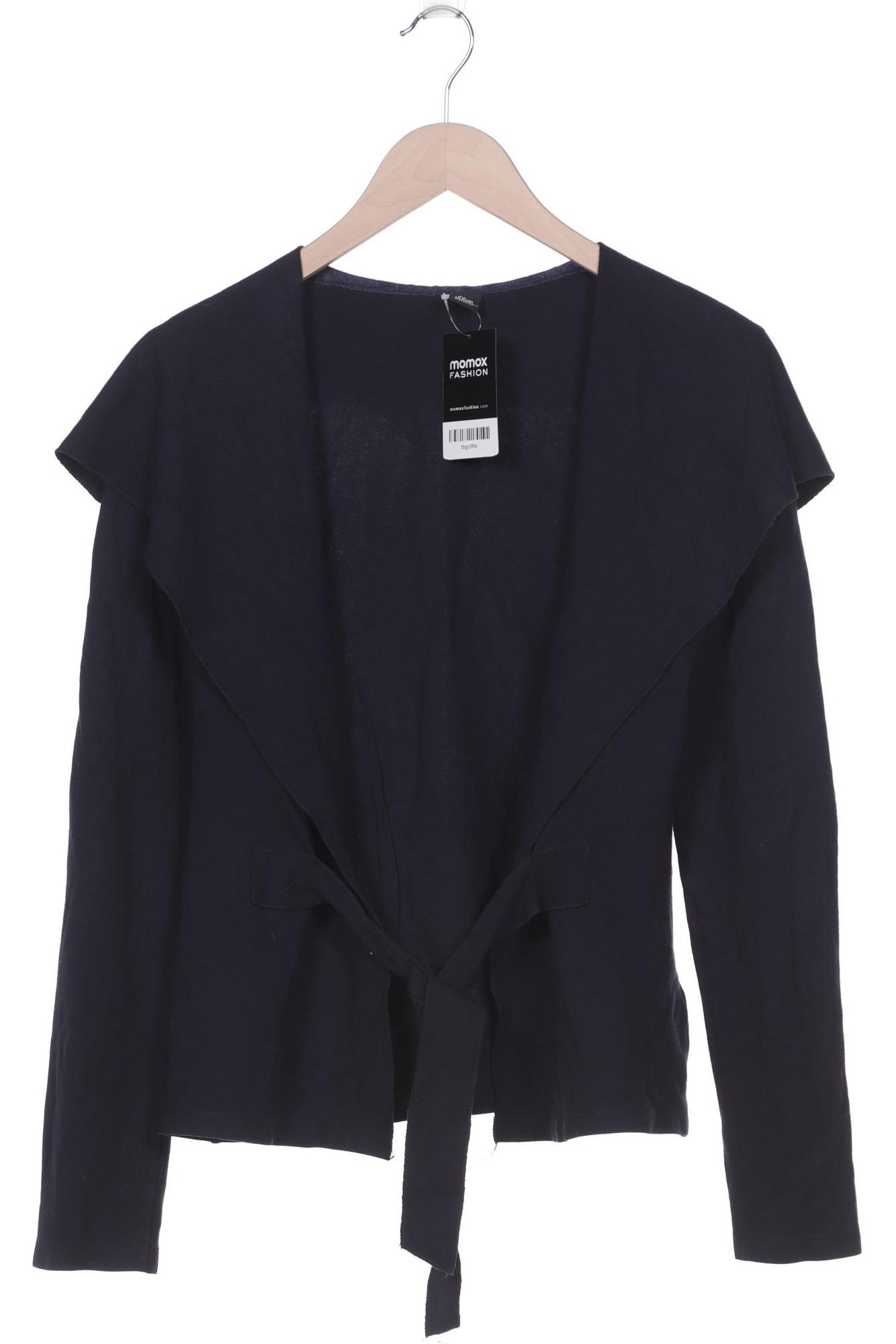 

s.Oliver Damen Strickjacke, marineblau, Gr. 38
