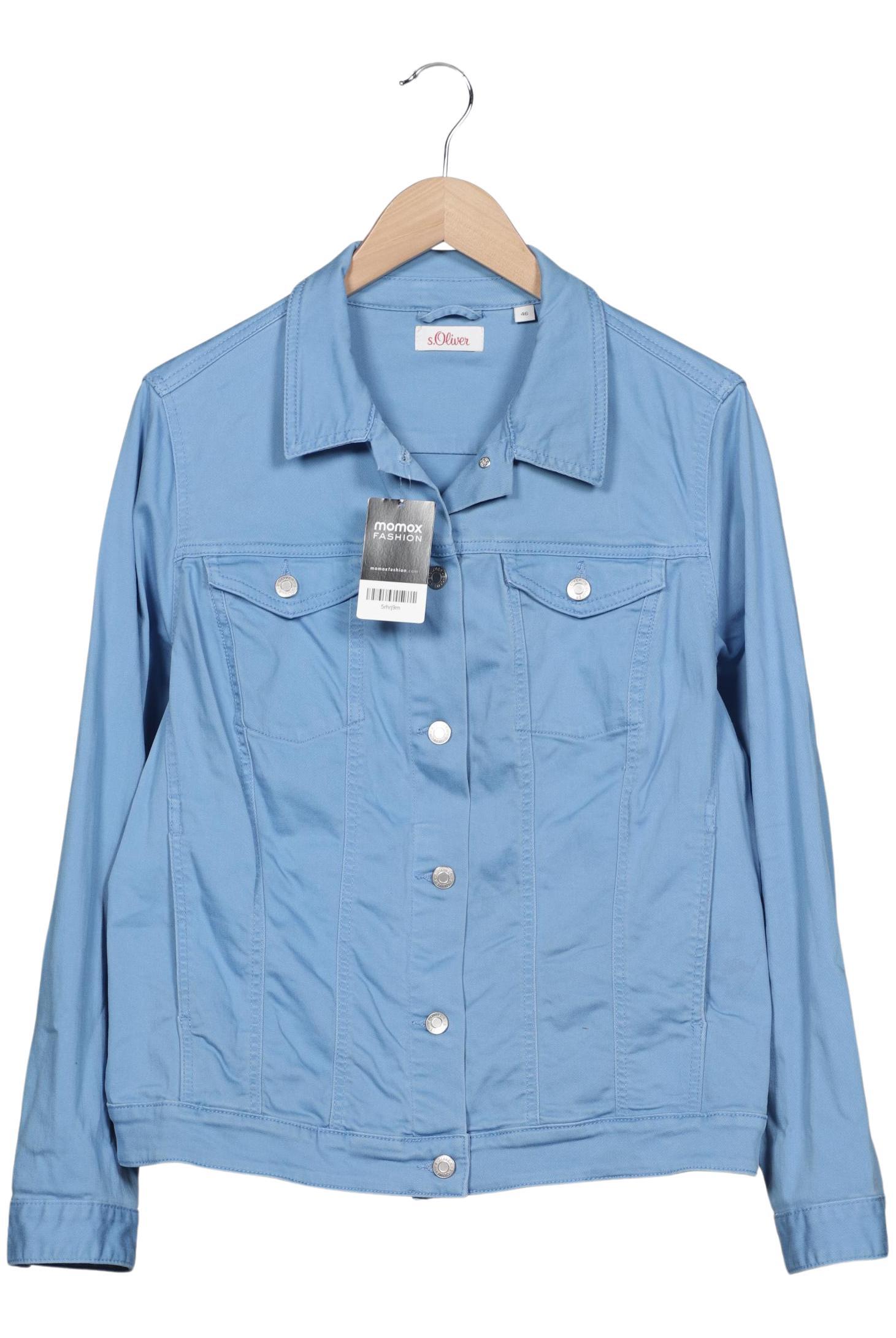 

s.Oliver Damen Jacke, hellblau, Gr. 46