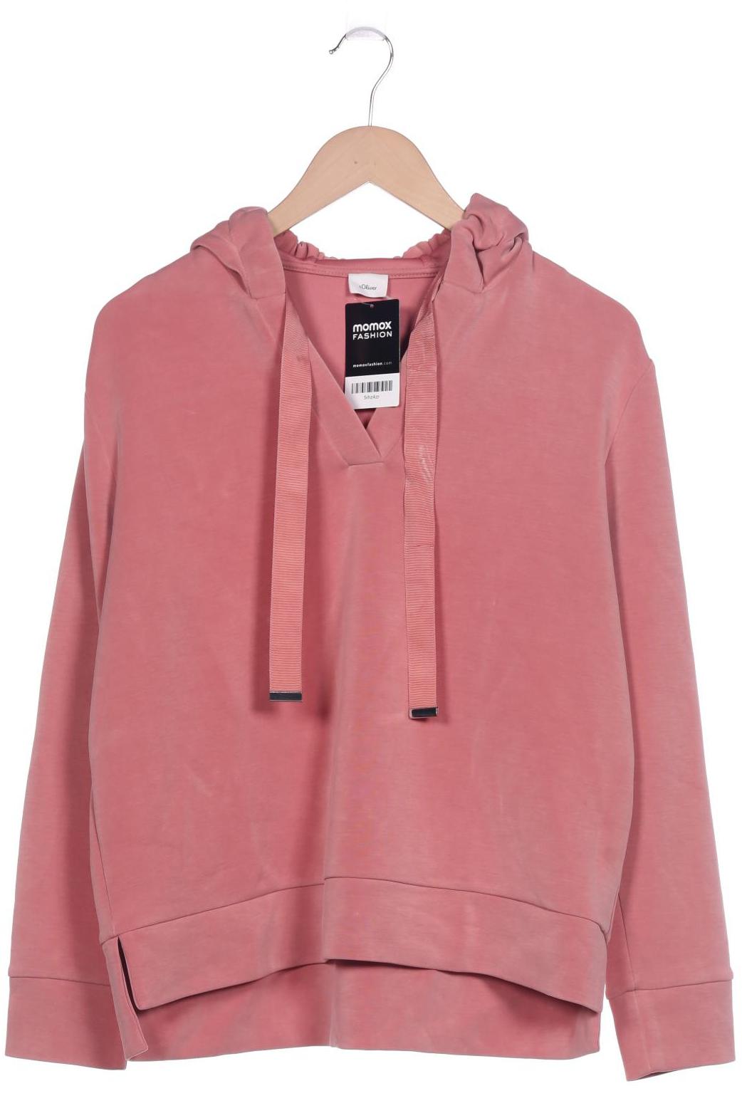 

s.Oliver Damen Kapuzenpullover, pink, Gr. 38