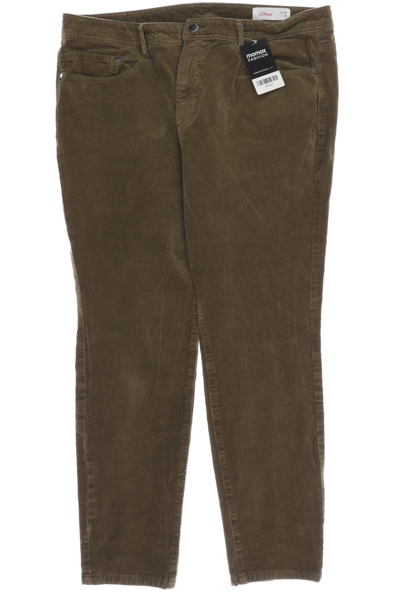 

s.Oliver Damen Stoffhose, grün, Gr. 44