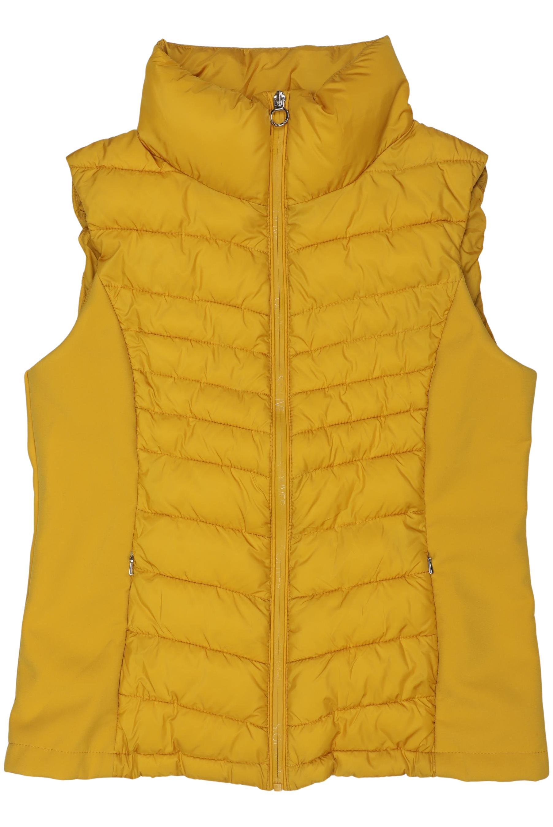 

s.Oliver Damen Weste, gelb, Gr. 38