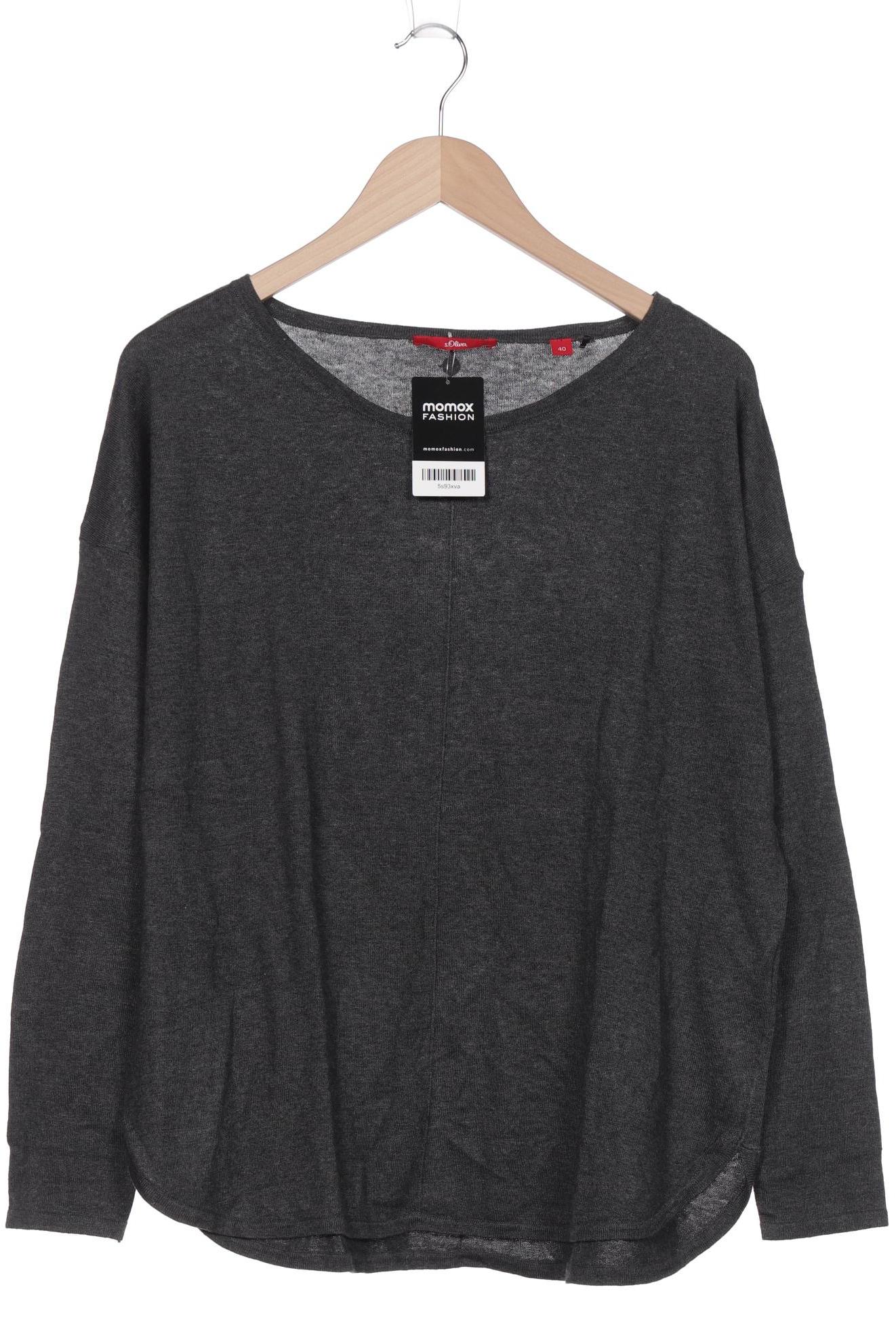 

s.Oliver Damen Pullover, grau