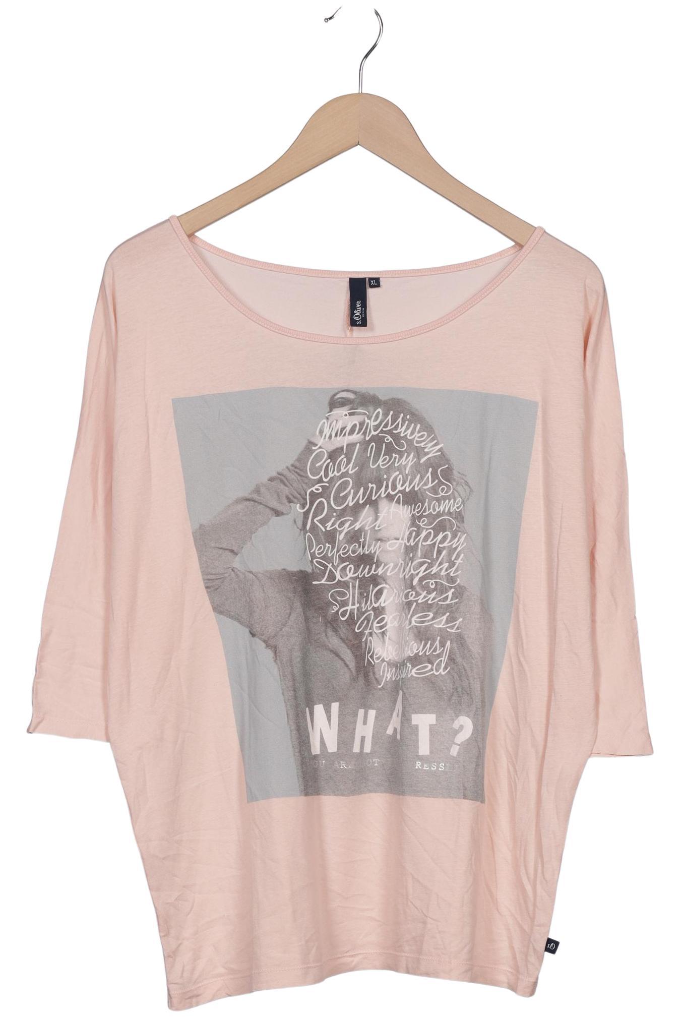 

s.Oliver Damen Langarmshirt, pink, Gr. 44