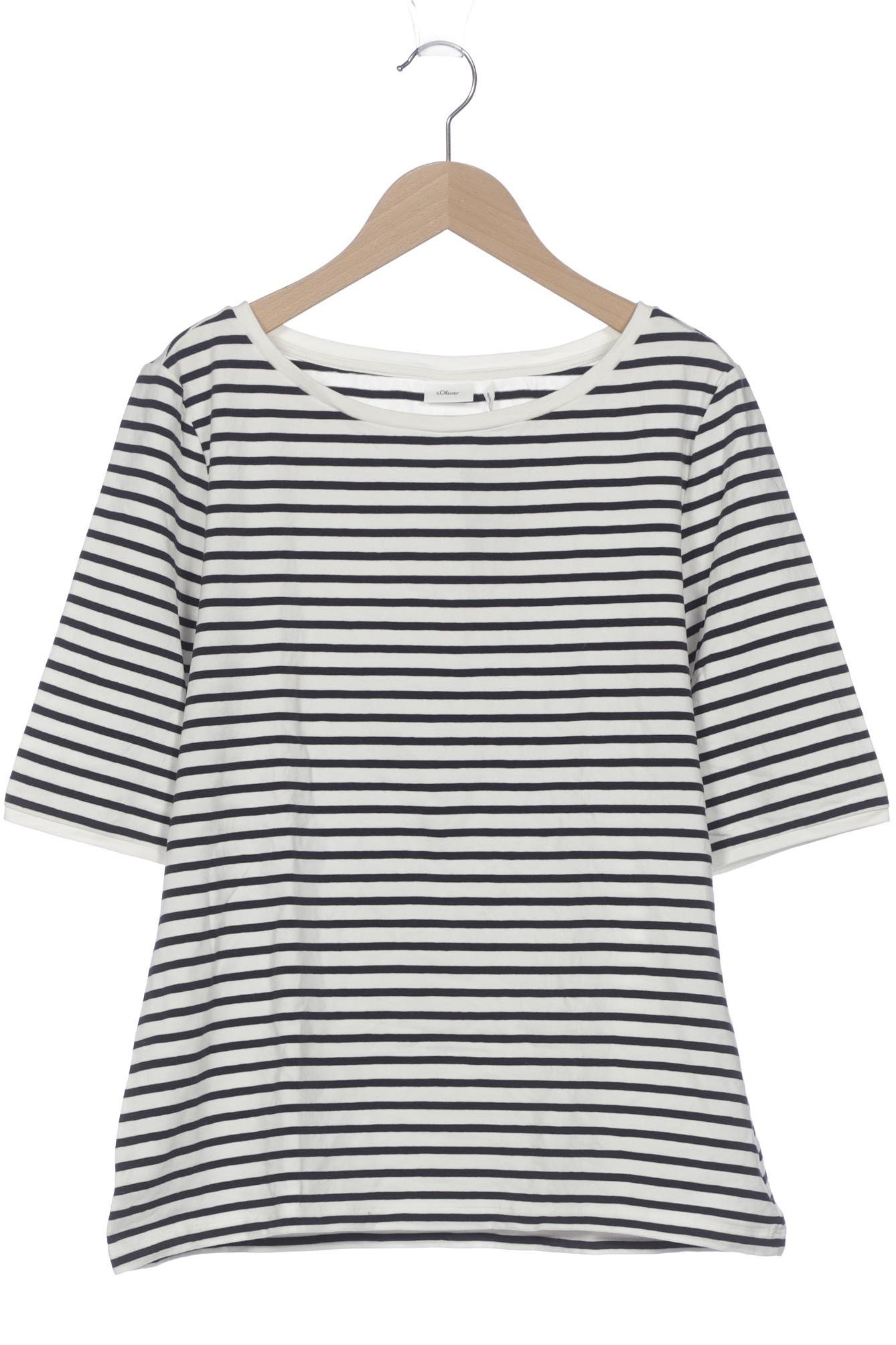 

s.Oliver Damen T-Shirt, weiß, Gr. 42