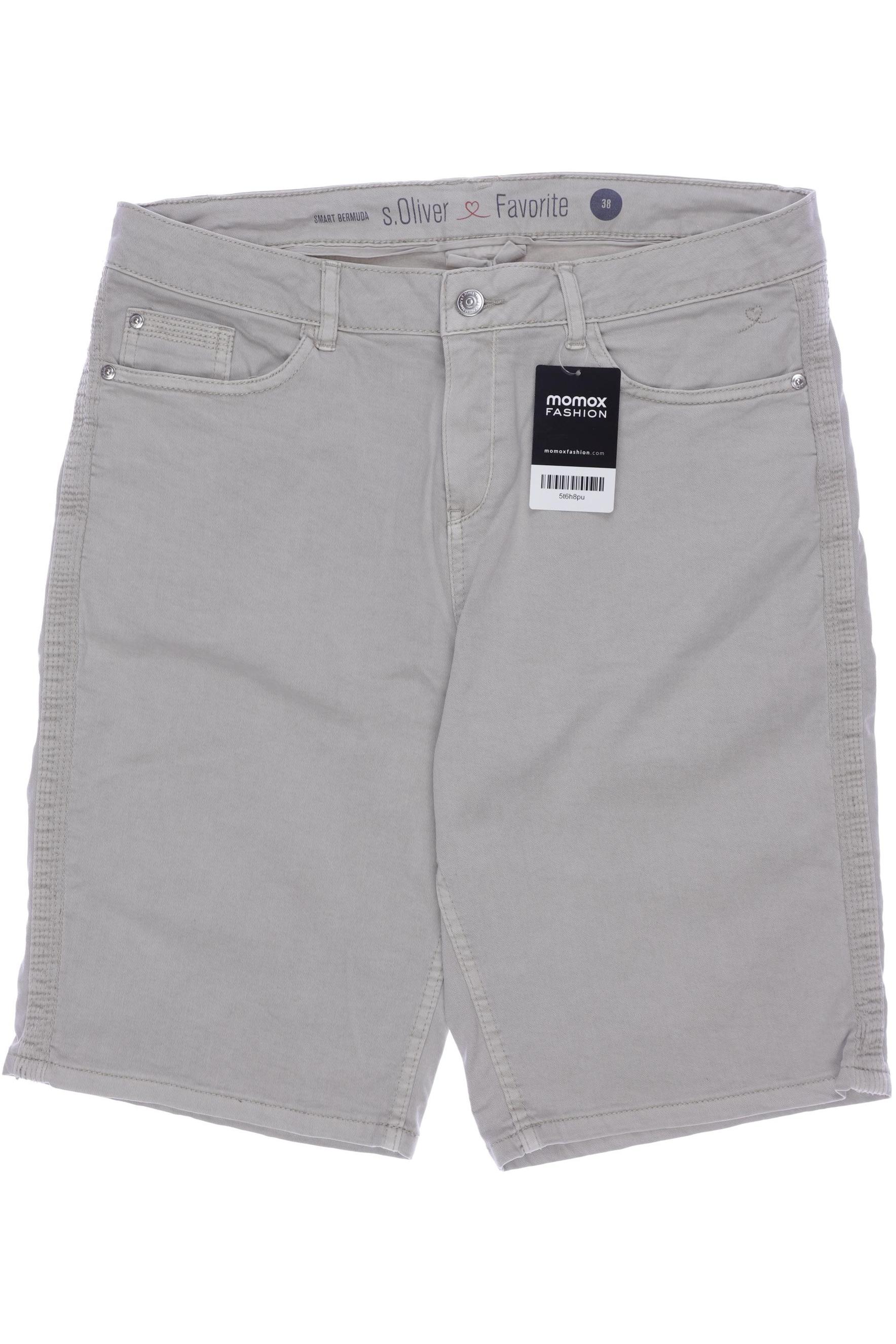 

s.Oliver Damen Shorts, beige, Gr. 38