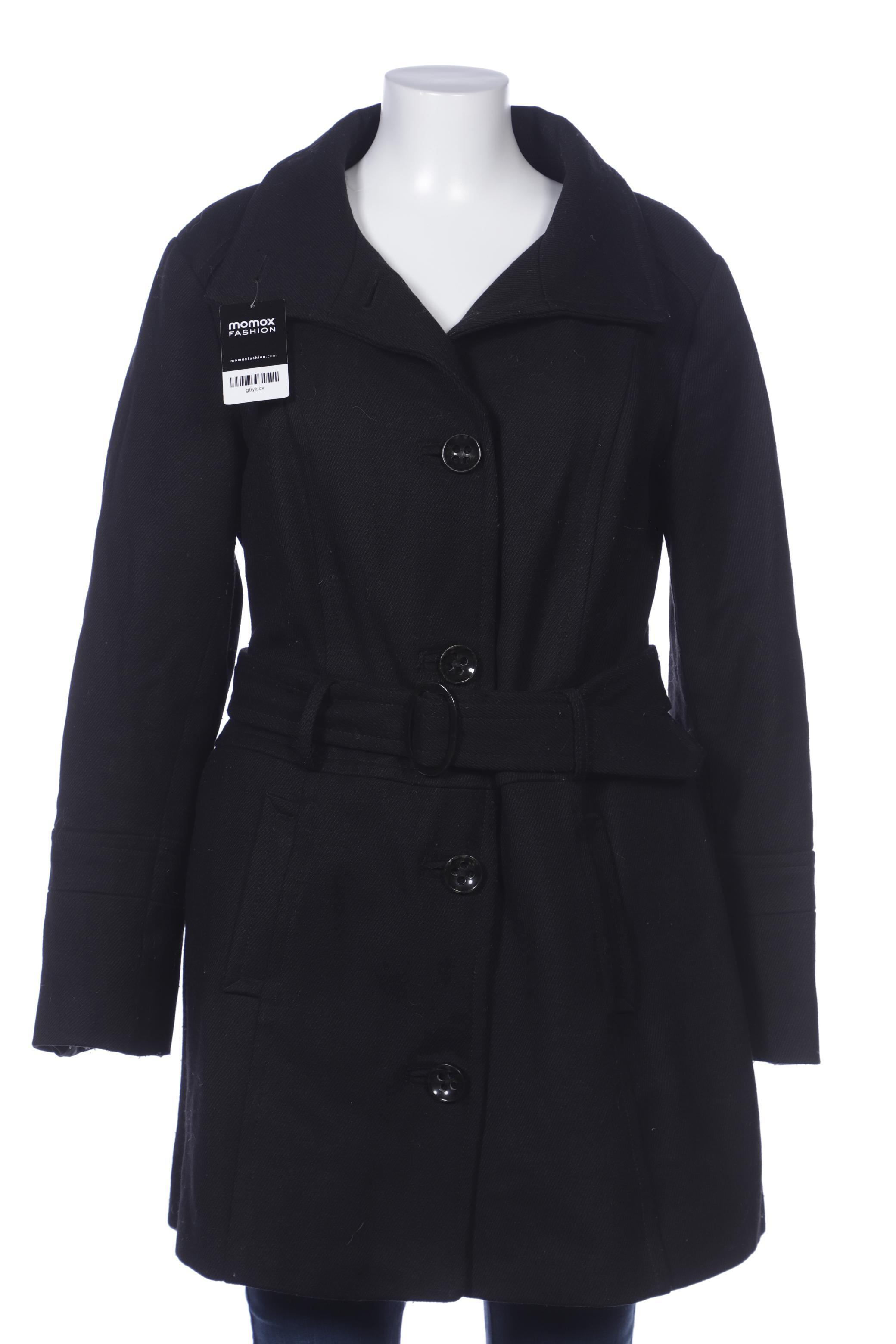 

s.Oliver Damen Mantel, schwarz, Gr. 44