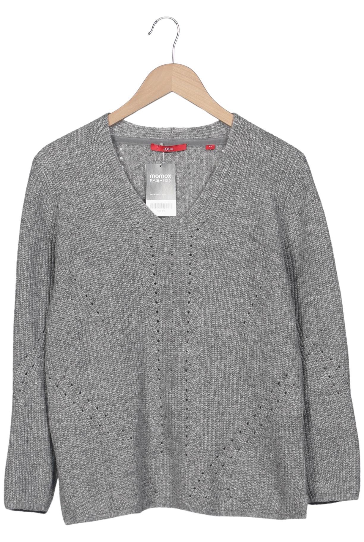 

s.Oliver Damen Pullover, grau, Gr. 42