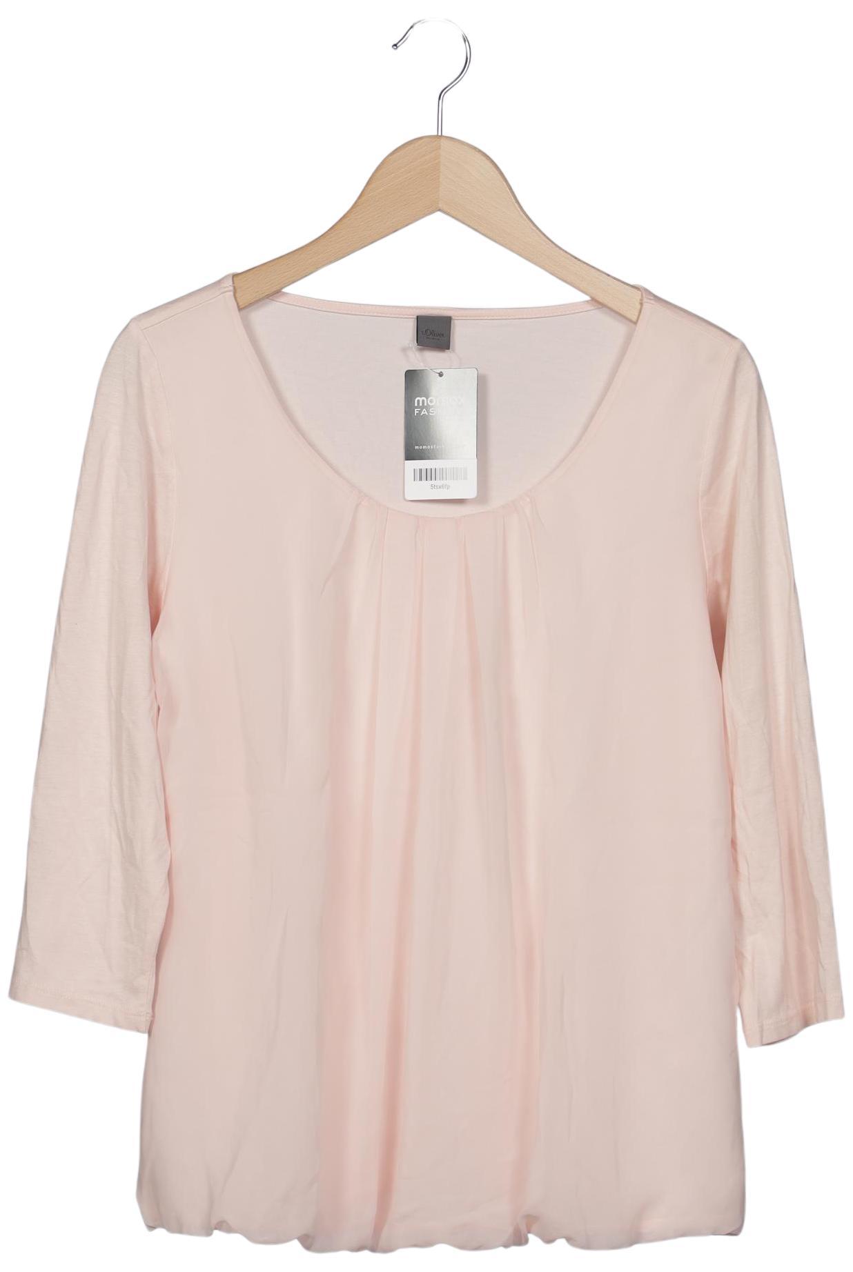 

s.Oliver Damen Langarmshirt, pink, Gr. 40
