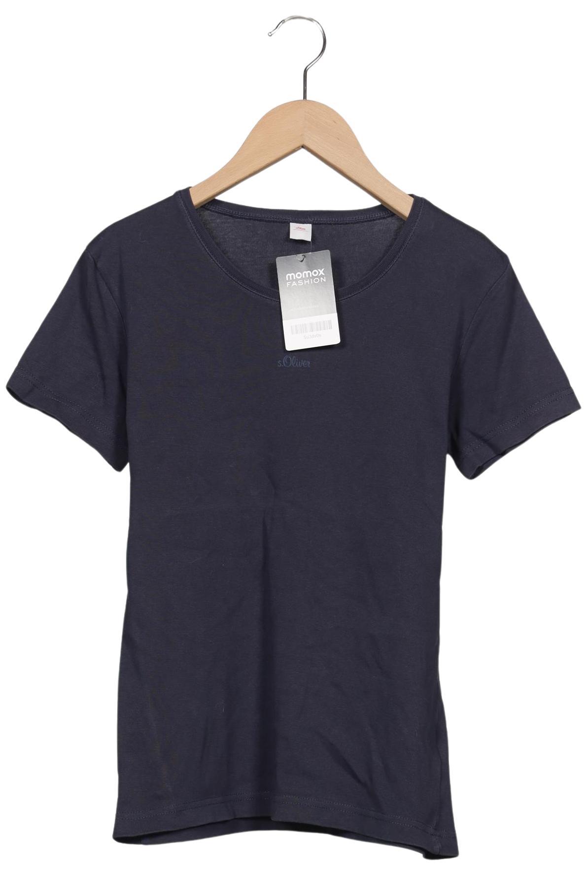 

s.Oliver Damen T-Shirt, marineblau, Gr. 40