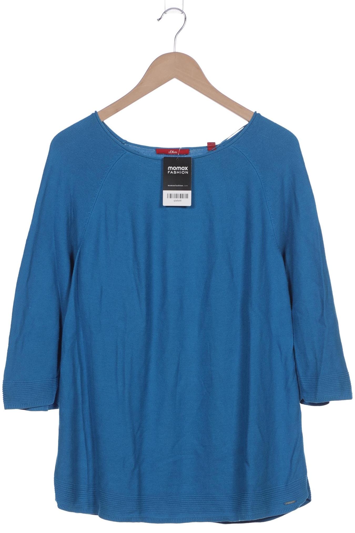 

s.Oliver Damen Pullover, blau, Gr. 44
