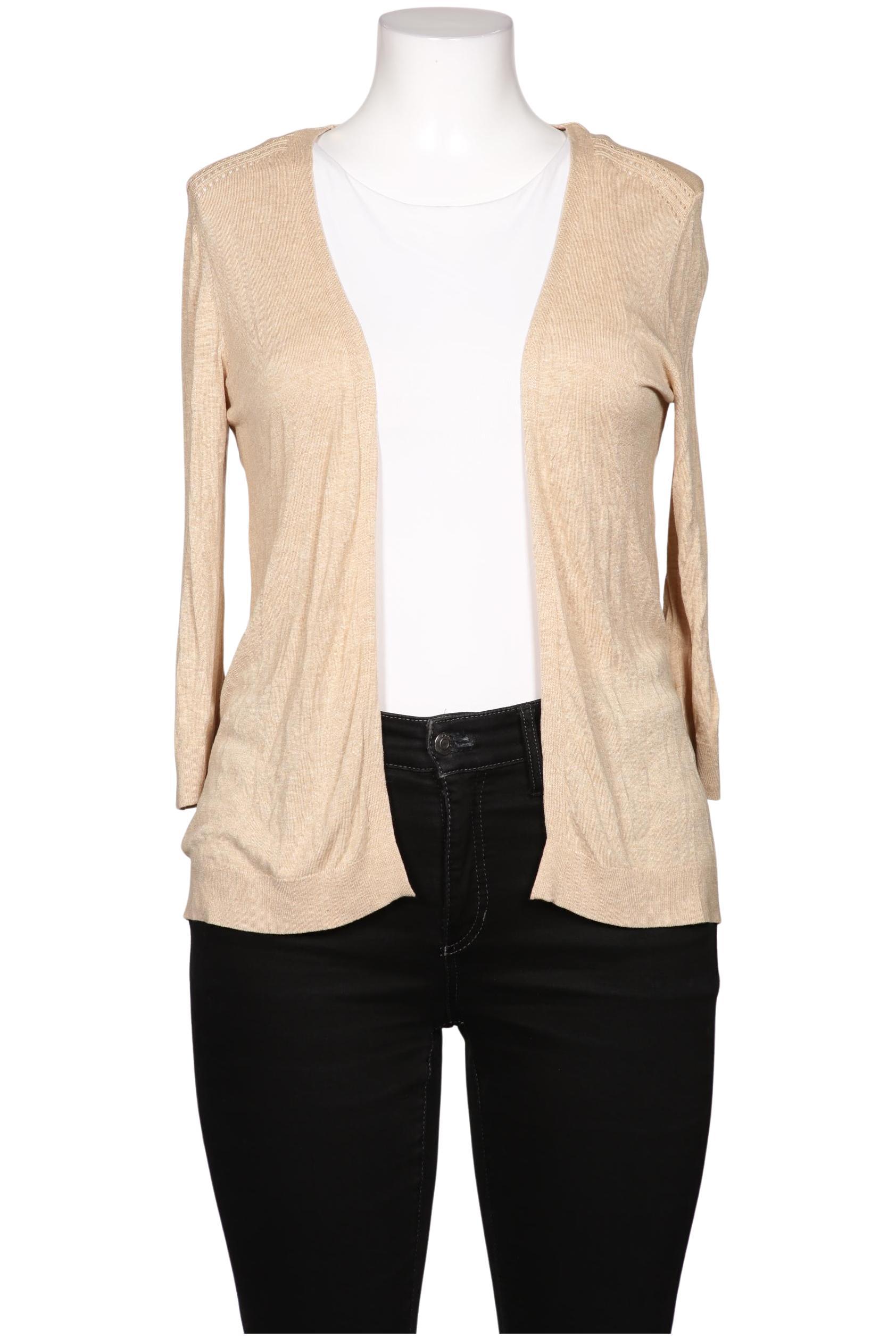 

s.Oliver Damen Strickjacke, beige, Gr. 44