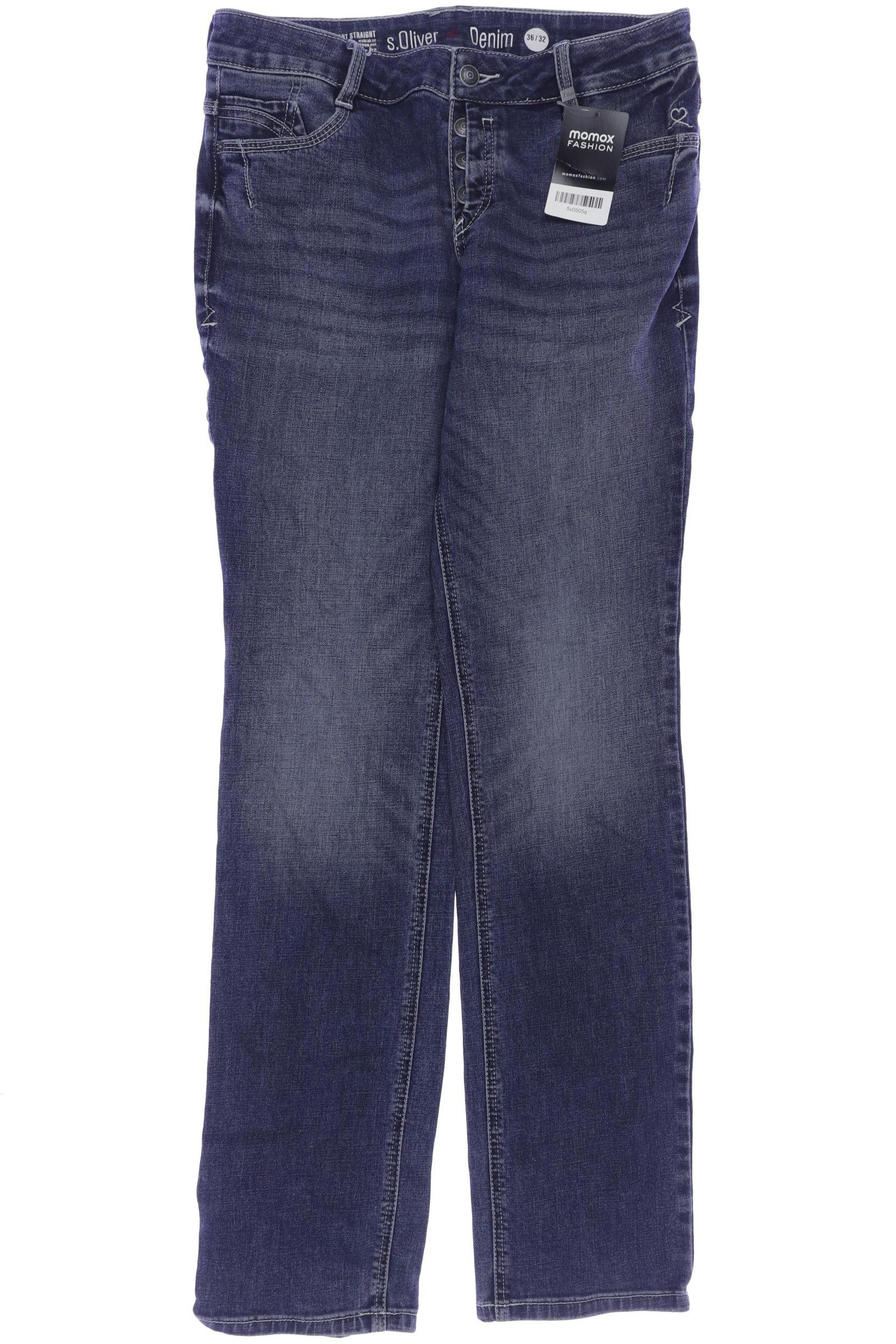 

s.Oliver Damen Jeans, marineblau, Gr. 36