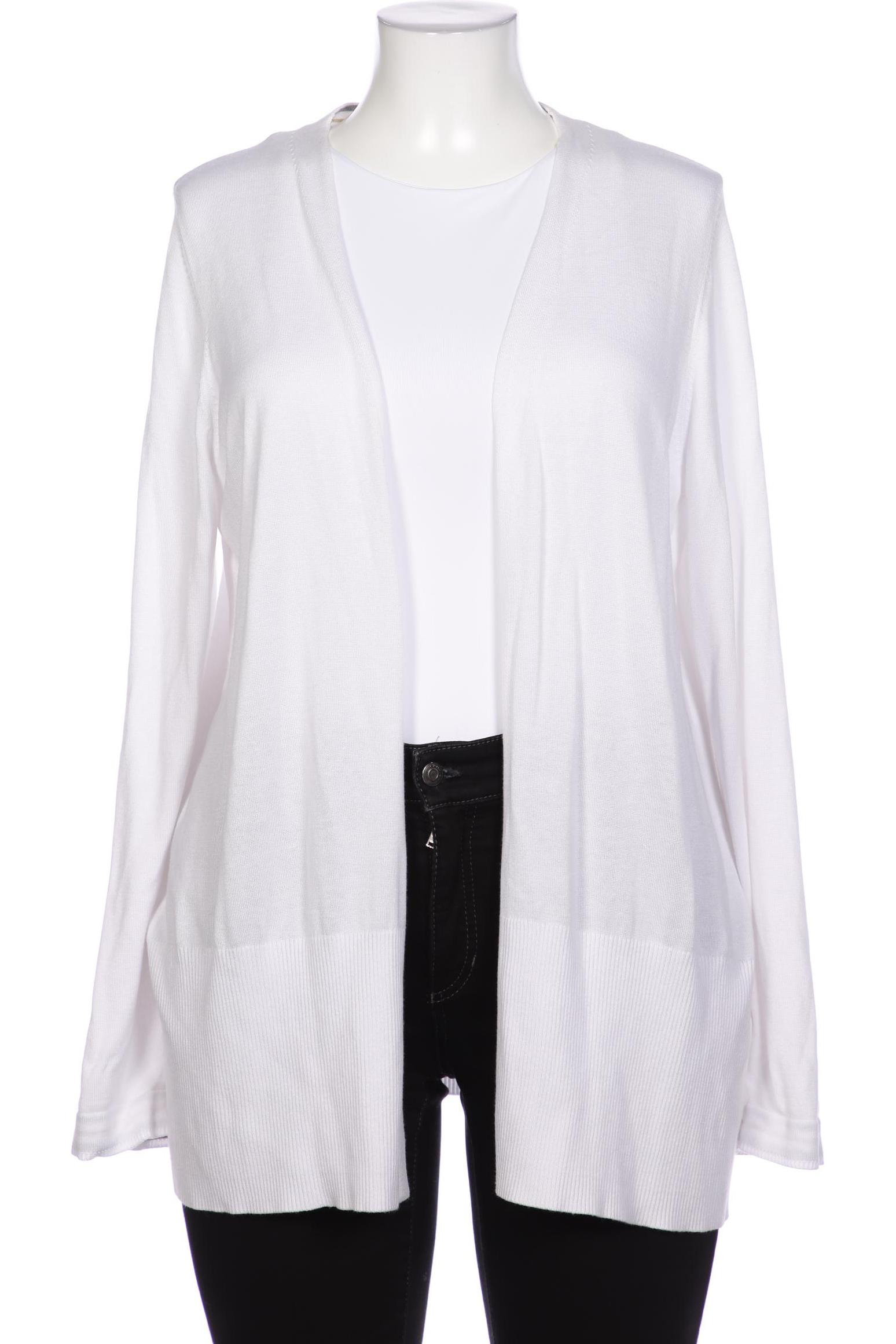 

s.Oliver Damen Strickjacke, weiß, Gr. 46