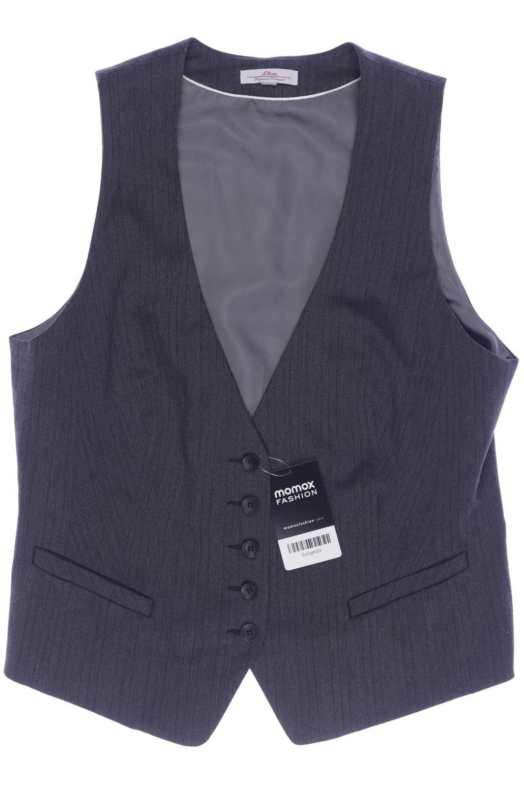 

s.Oliver Damen Weste, grau, Gr. 42