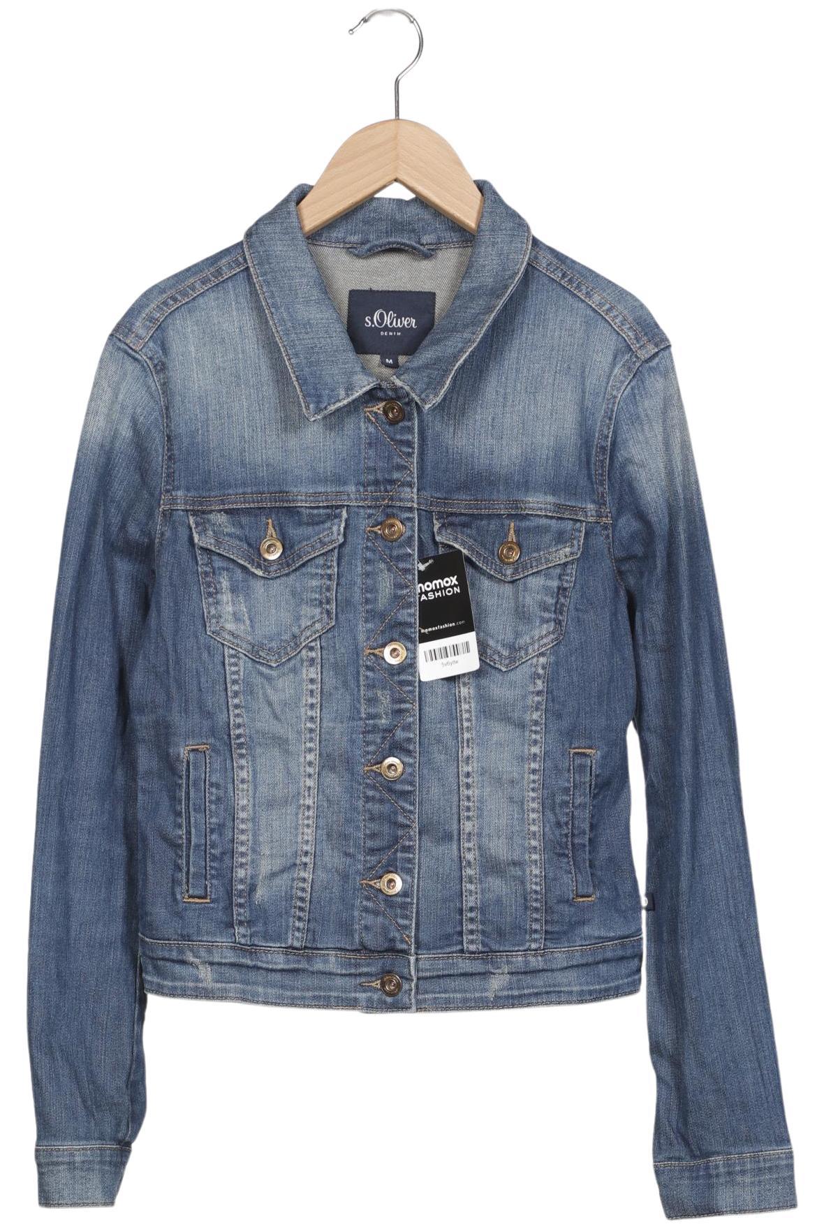 

s.Oliver Damen Jacke, blau, Gr. 38