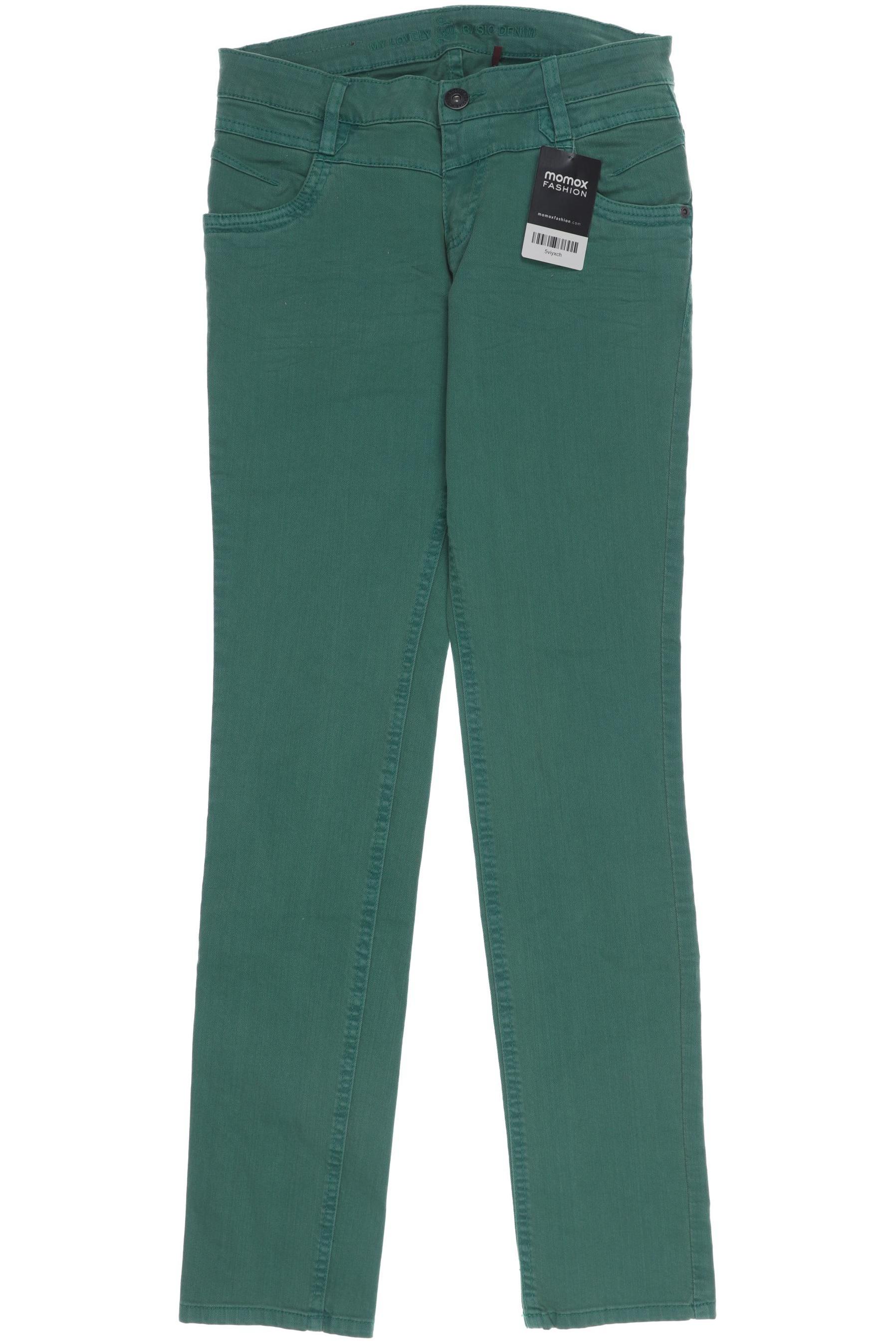

s.Oliver Damen Jeans, grün