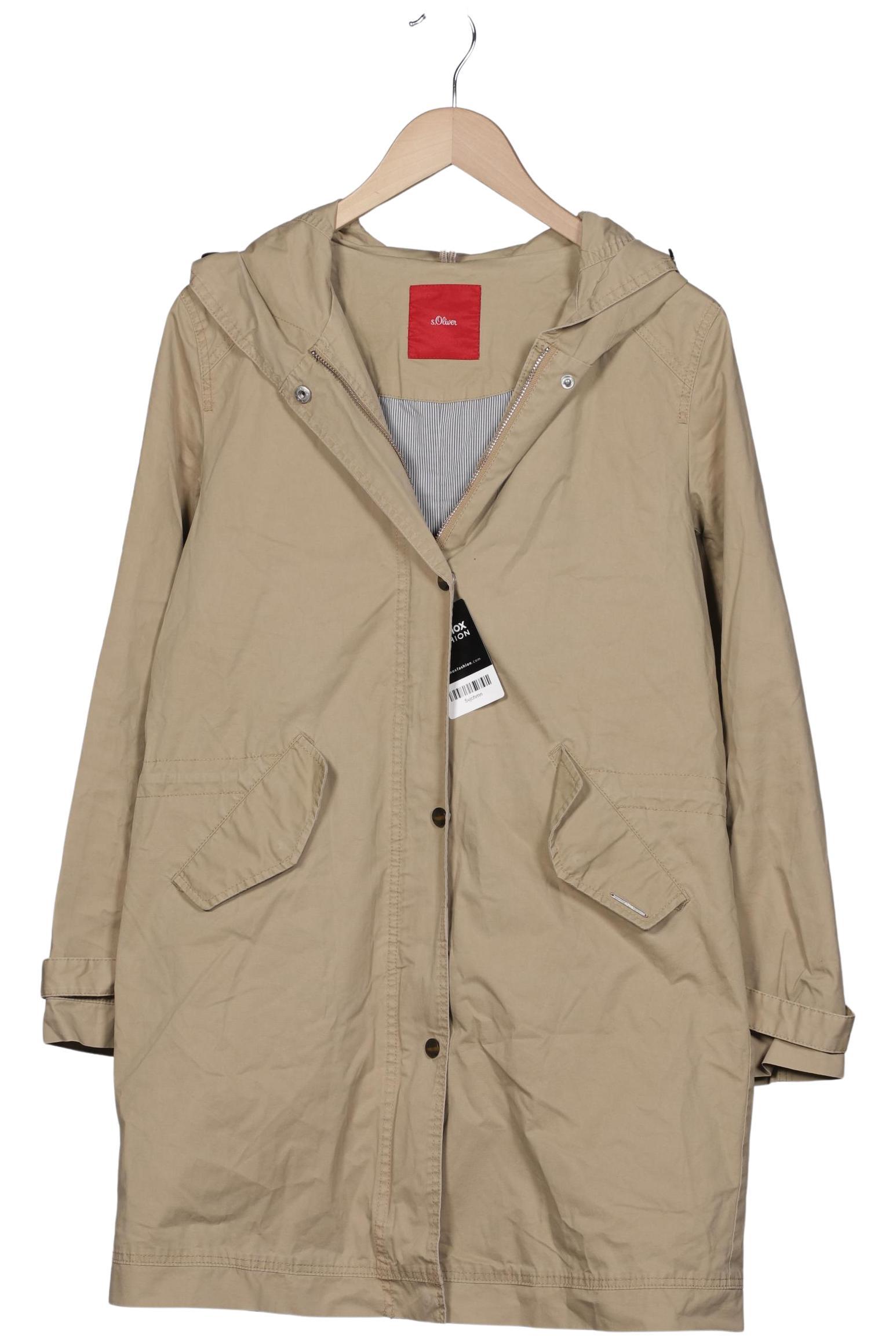 

s.Oliver Damen Jacke, beige, Gr. 38