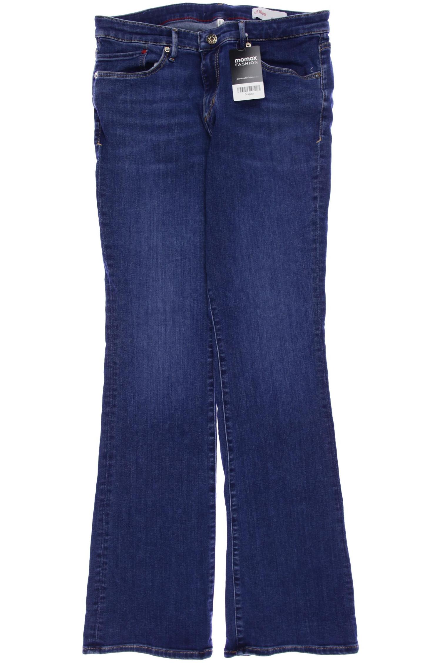 

s.Oliver Damen Jeans, blau