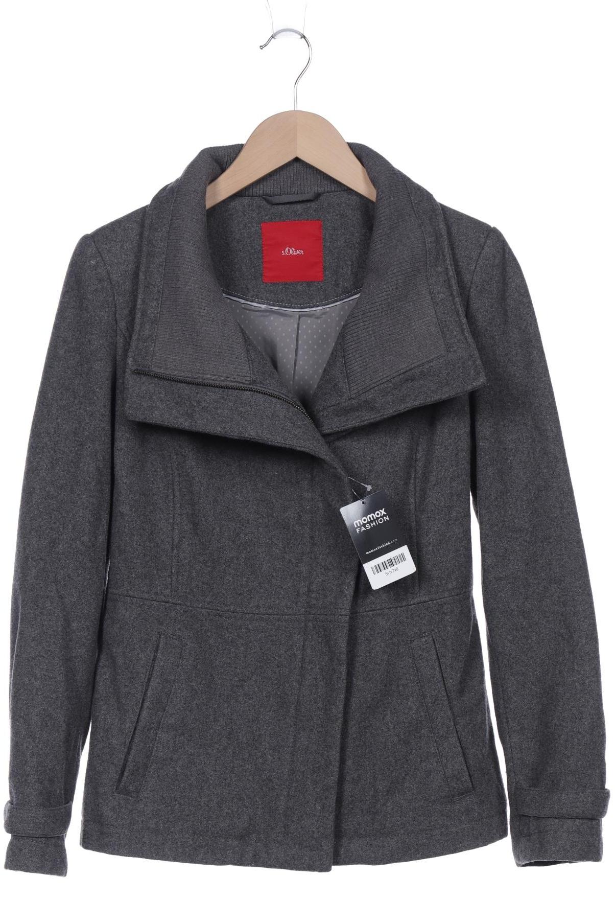 

s.Oliver Damen Jacke, grau, Gr. 36