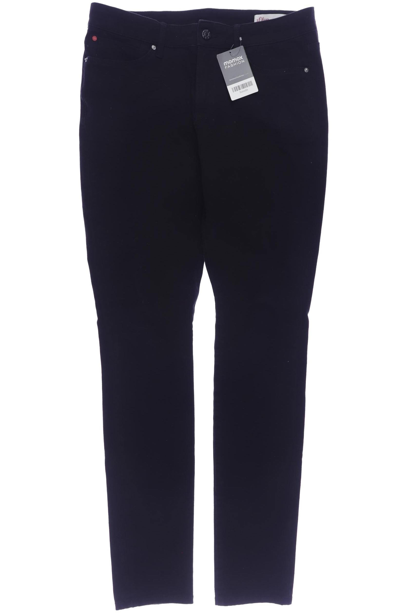 

s.Oliver Damen Jeans, schwarz, Gr. 40