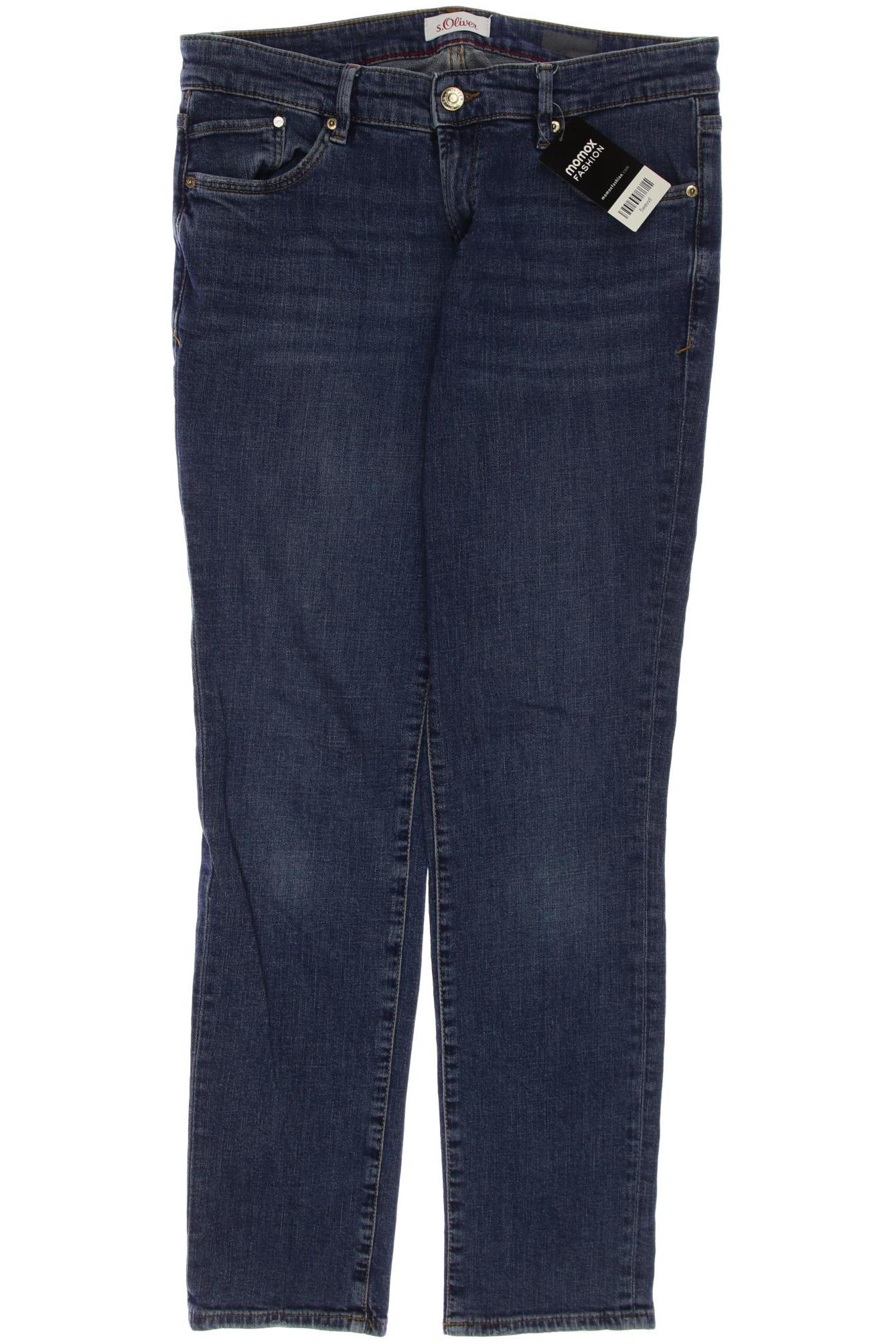 

s.Oliver Damen Jeans, blau