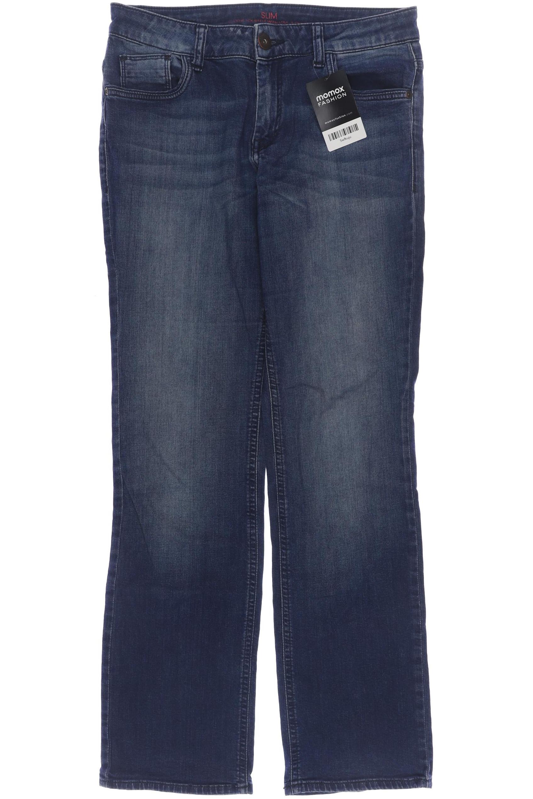 

s.Oliver Damen Jeans, blau